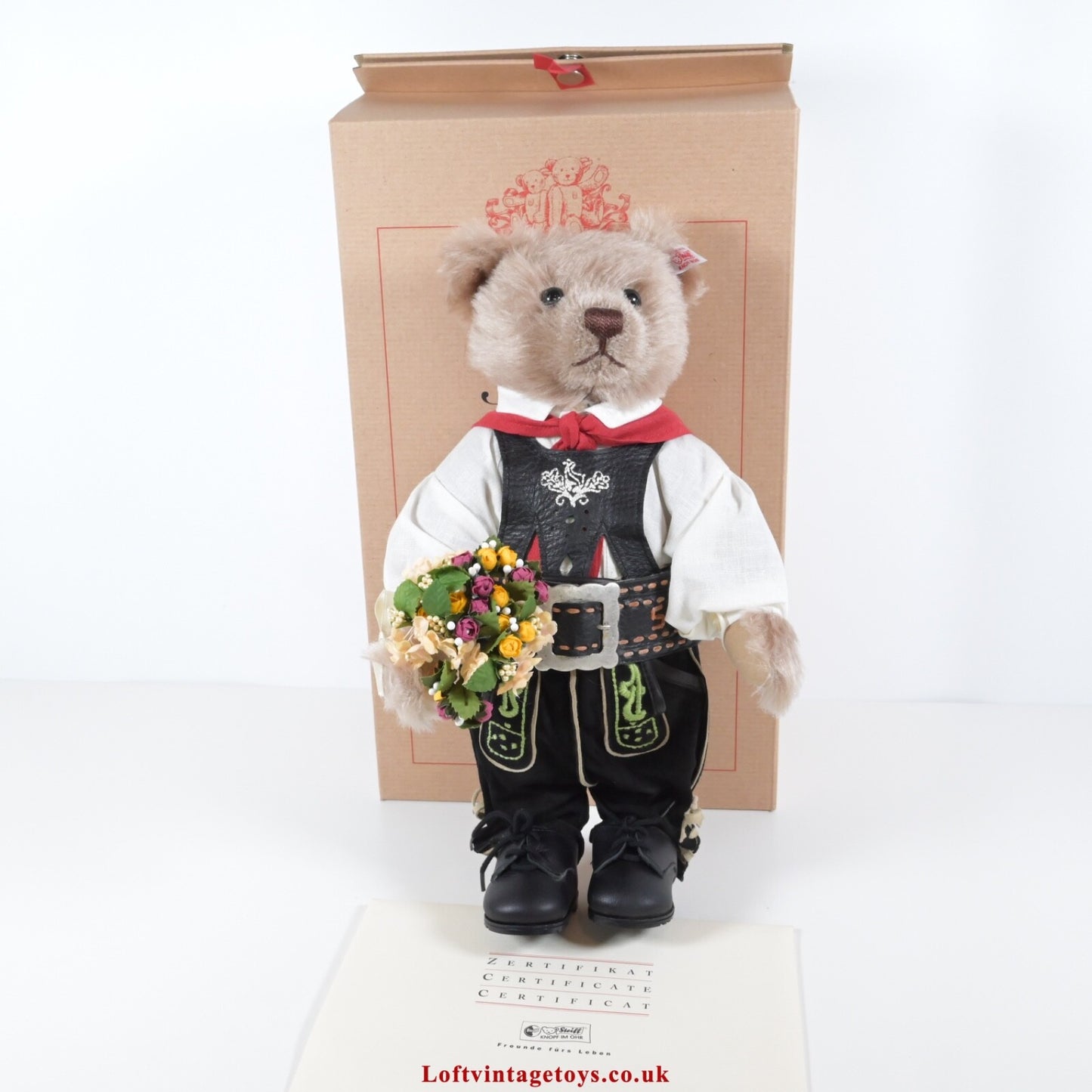 Steiff Bräutigam Teddybär Bräutigam – 038020 Limited Edition von 500