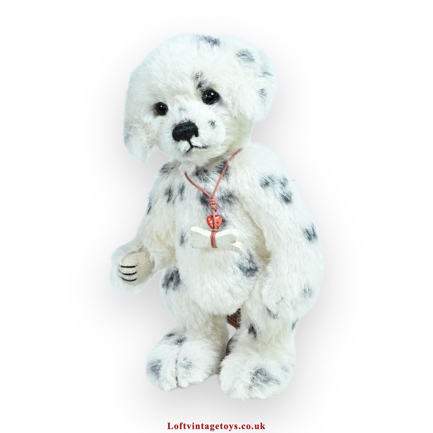 Charlie Bears Polka Dot the Dalmatian Dog, Minimo Collection, Ltd Ed of 1200