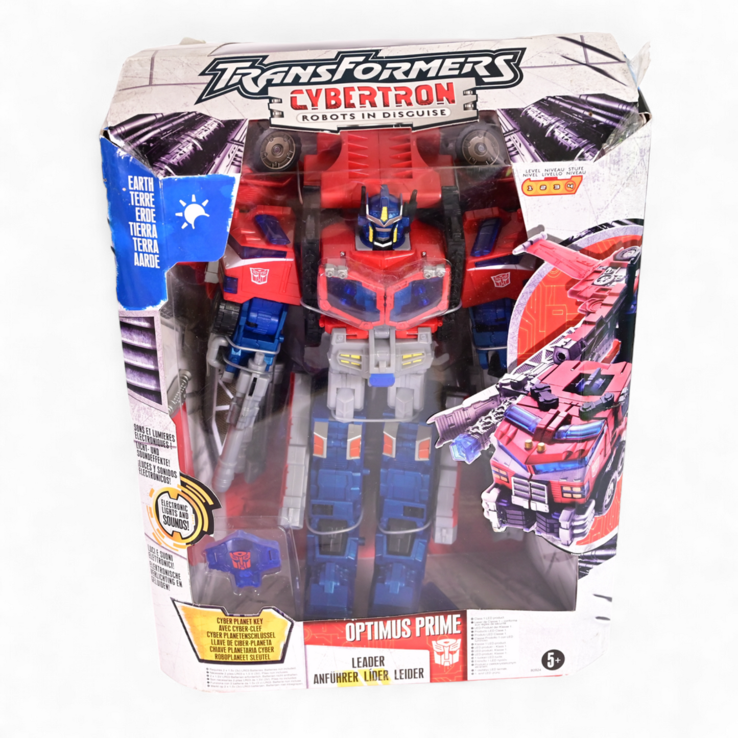 11" Hasbro Transformers Cybertron Leader Class Optimus Prime - NEW