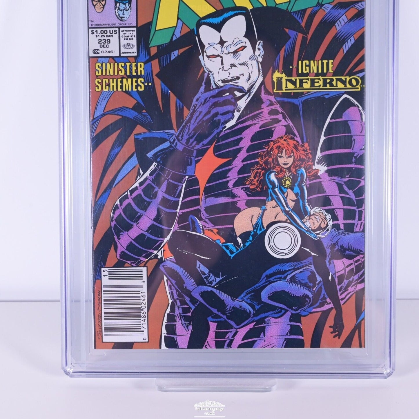 Uncanny X-Men #239 (Newsstand Edition) CGC 9.8 VARIANT