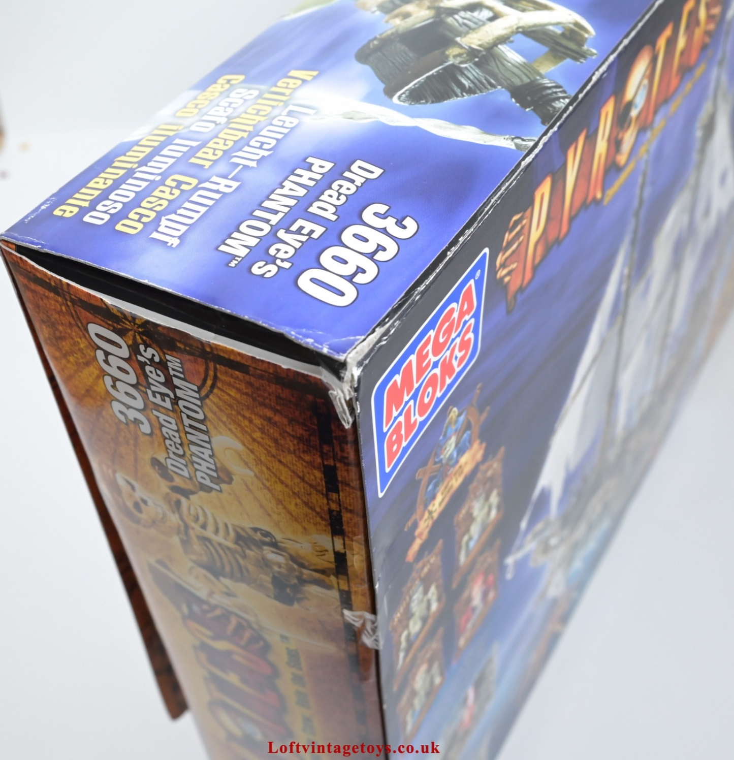Mega Bloks 3660 Pirates Dread Eye’s Phantom Set - New & Sealed
