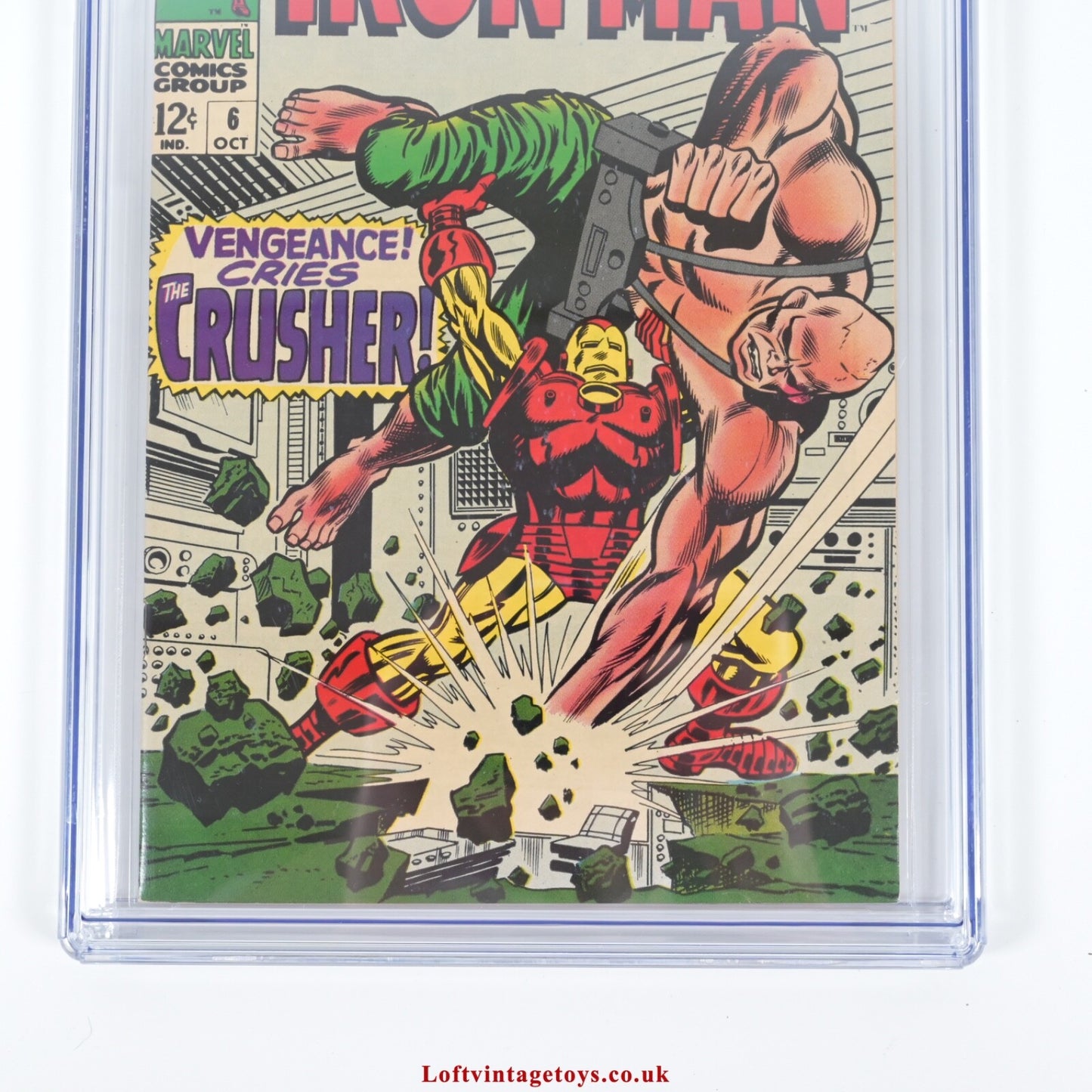 Iron Man (1968) Nr. 6, CGC 9.6 Weiße Seiten