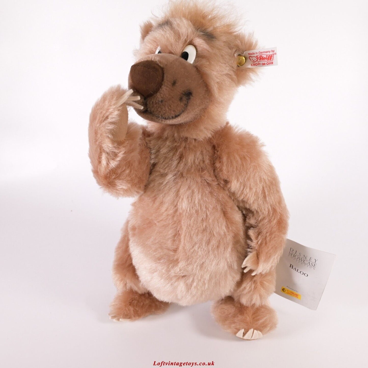 Steiff Disney Showcase The Jungle Book Baloo - 680267 Ltd Ed