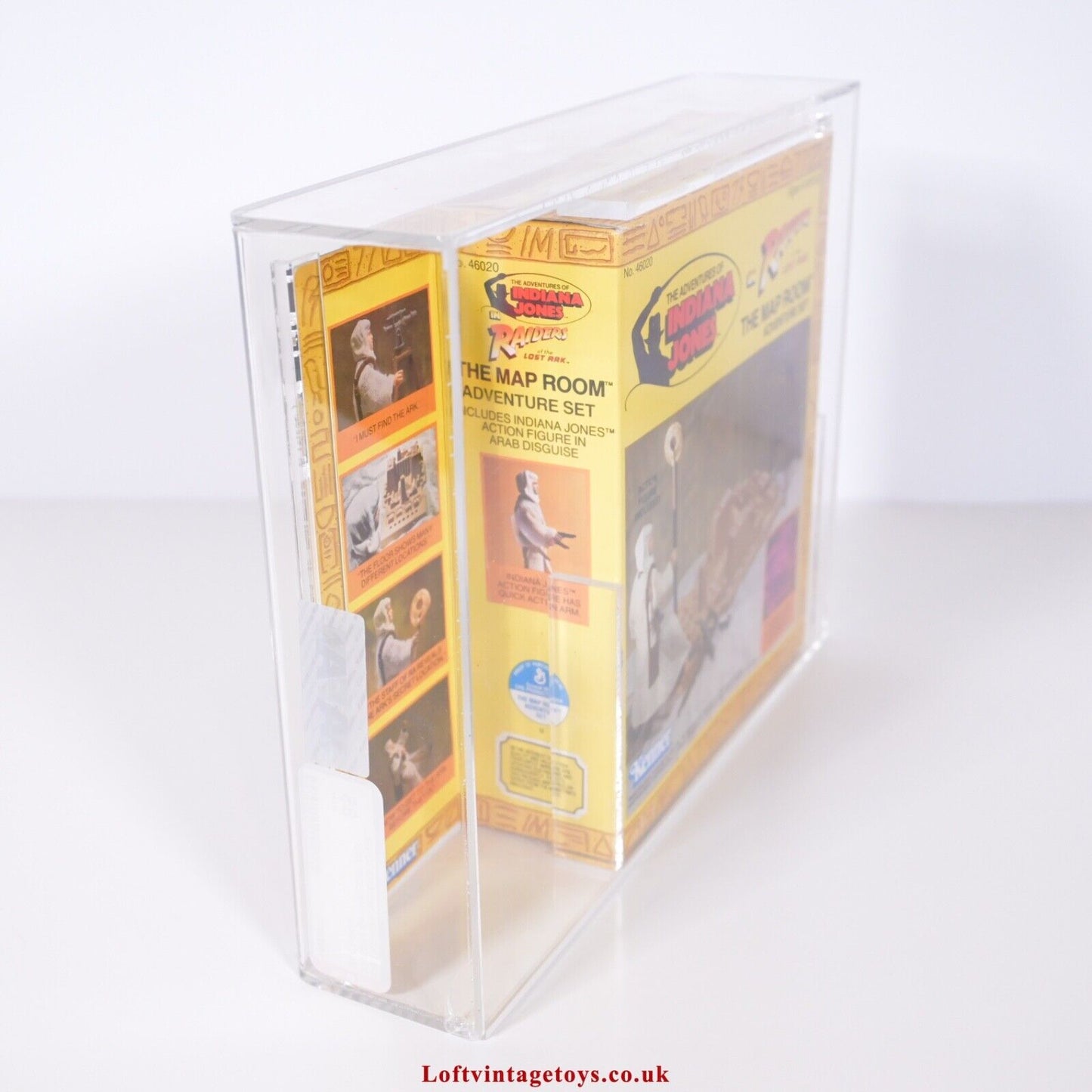 Kenner Indiana Jones ROTLA 1982 Kartenraum – Versiegelt AFA 85, nicht UKG