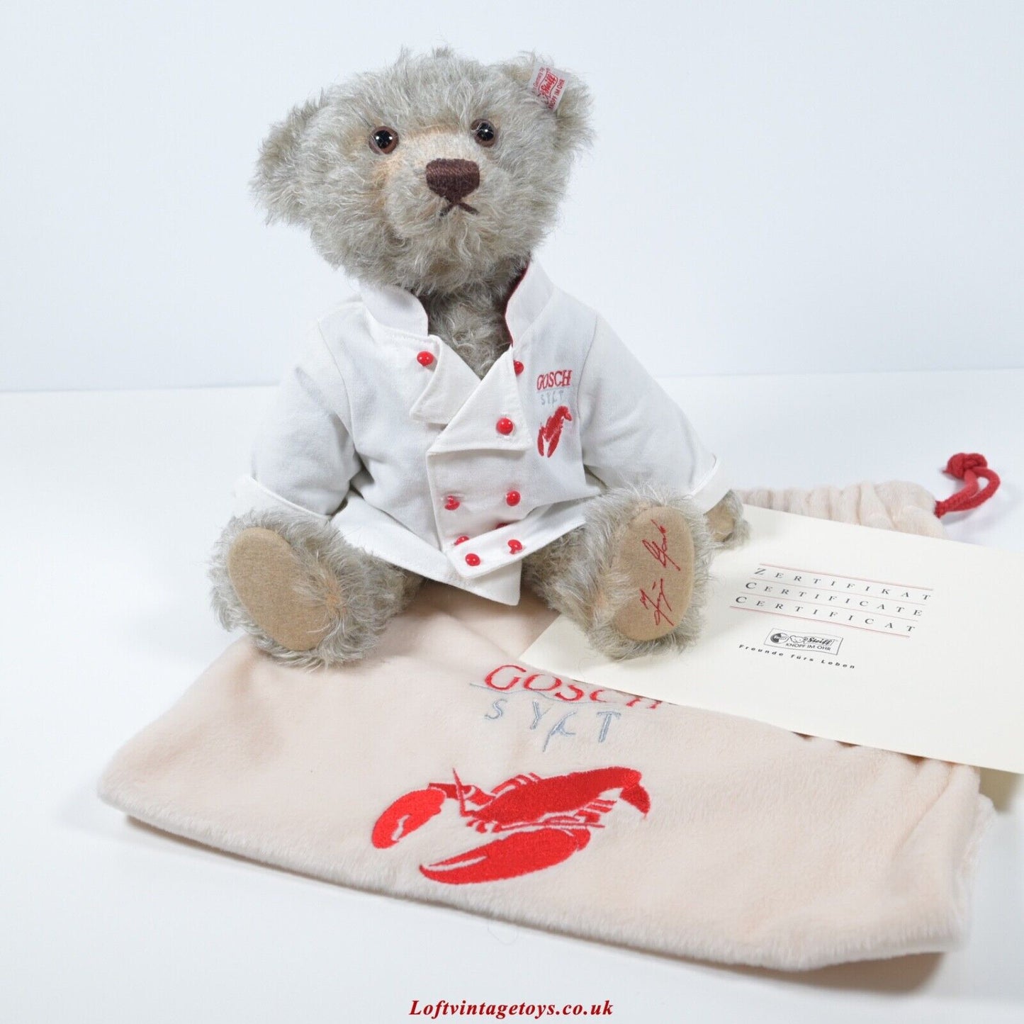 Steiff Gosch Fish Trader - 671623, Ltd Ed 1174 of 1500