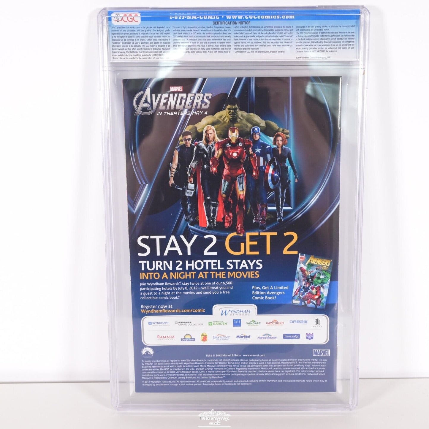 Avengers vs. X-Men #1 (2012) - CGC 9.8