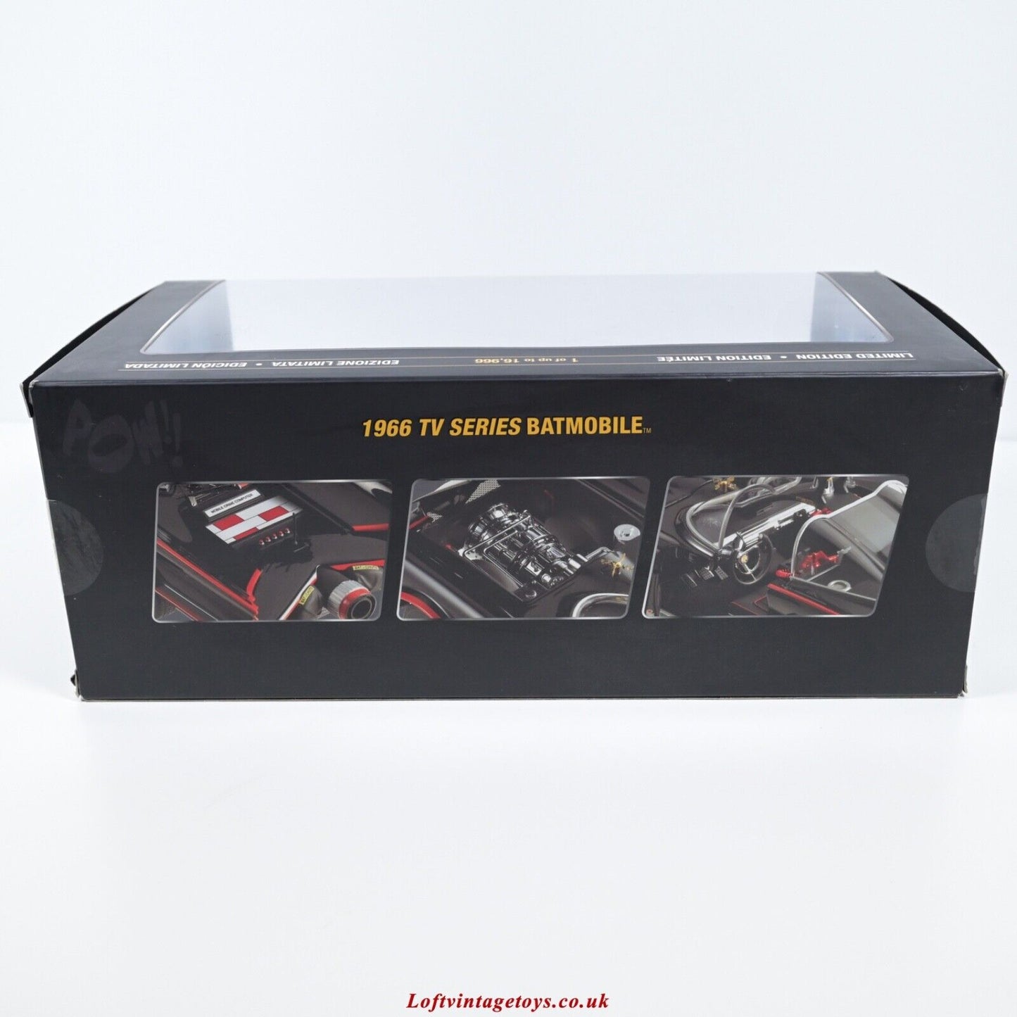 Elite Batmobile 1:18 Hot Wheels 1966 Tv Series - Ltd Ed of 200 SIGNED - RARE