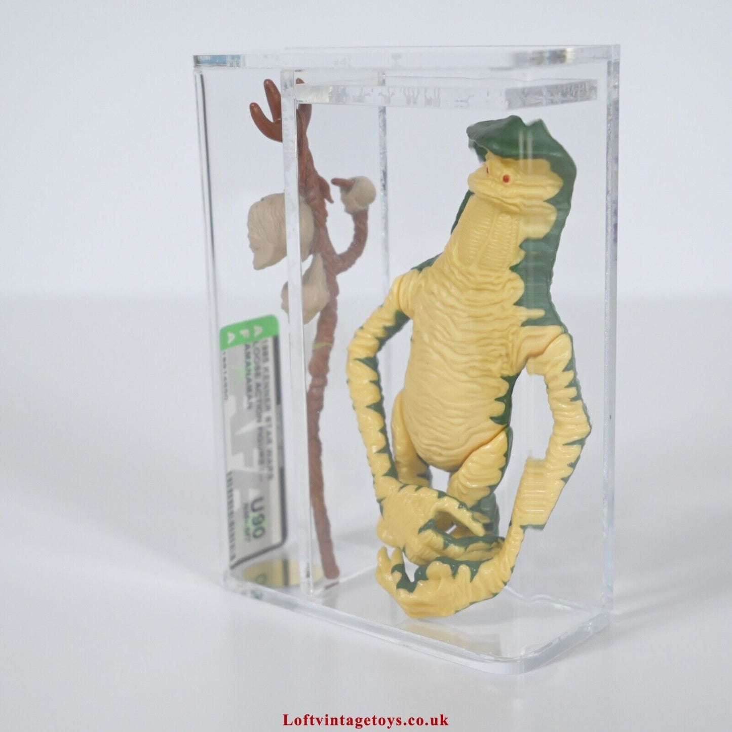 Kenner Star Wars Amanaman Power of the Force Last 17 AFA Graded U90 not UKG