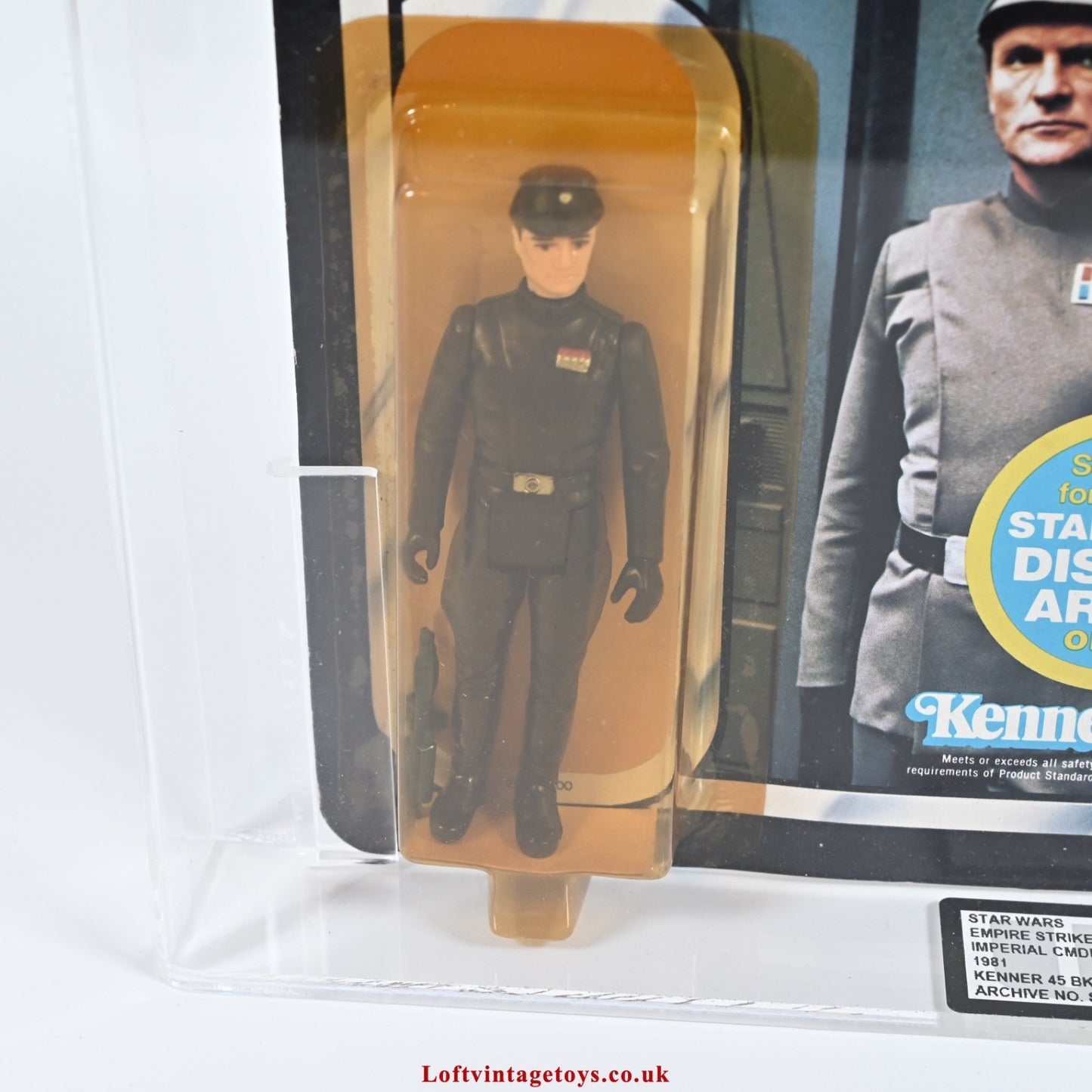 Star Wars The Empire Strikes Back Imperial Commander Figure 45 BK - UKG 75