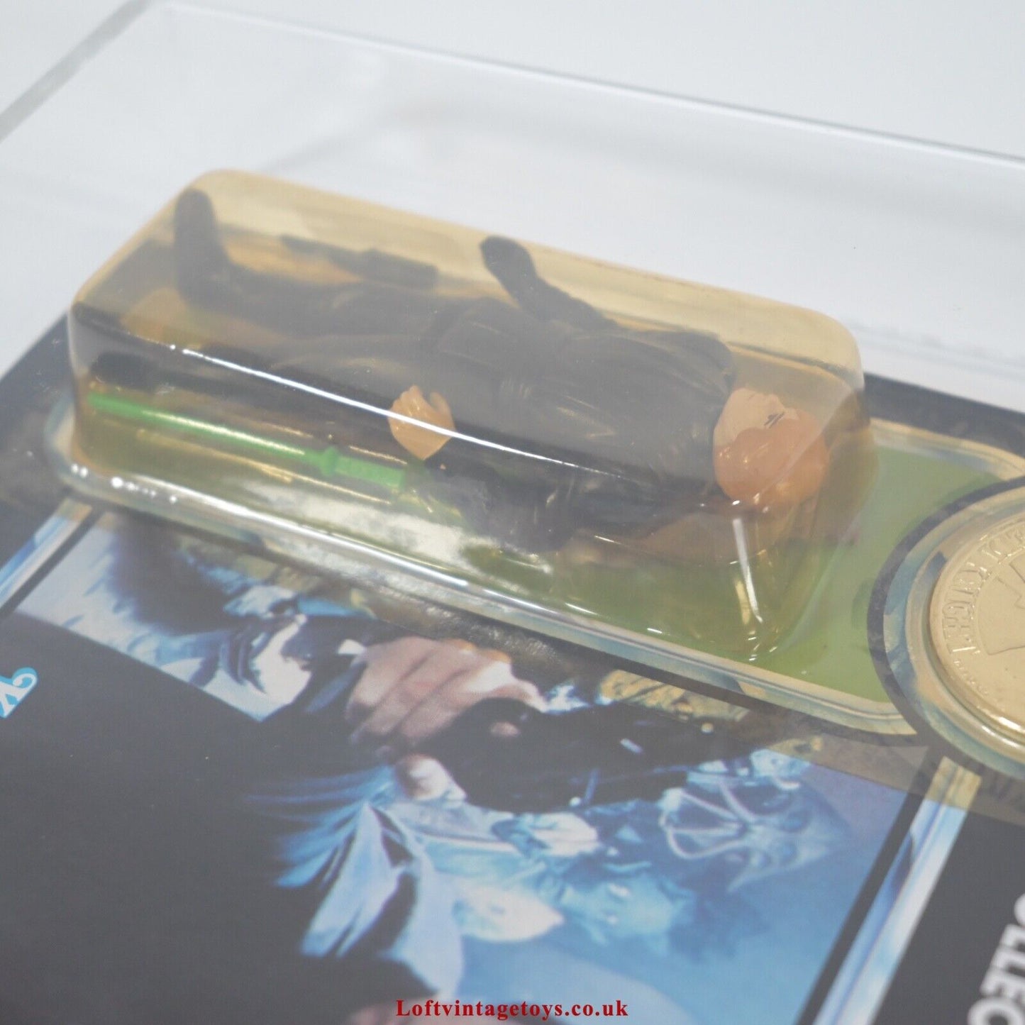 Kenner Star Wars Power of the Force Luke Skywalker 92 AFA 85 not UKG