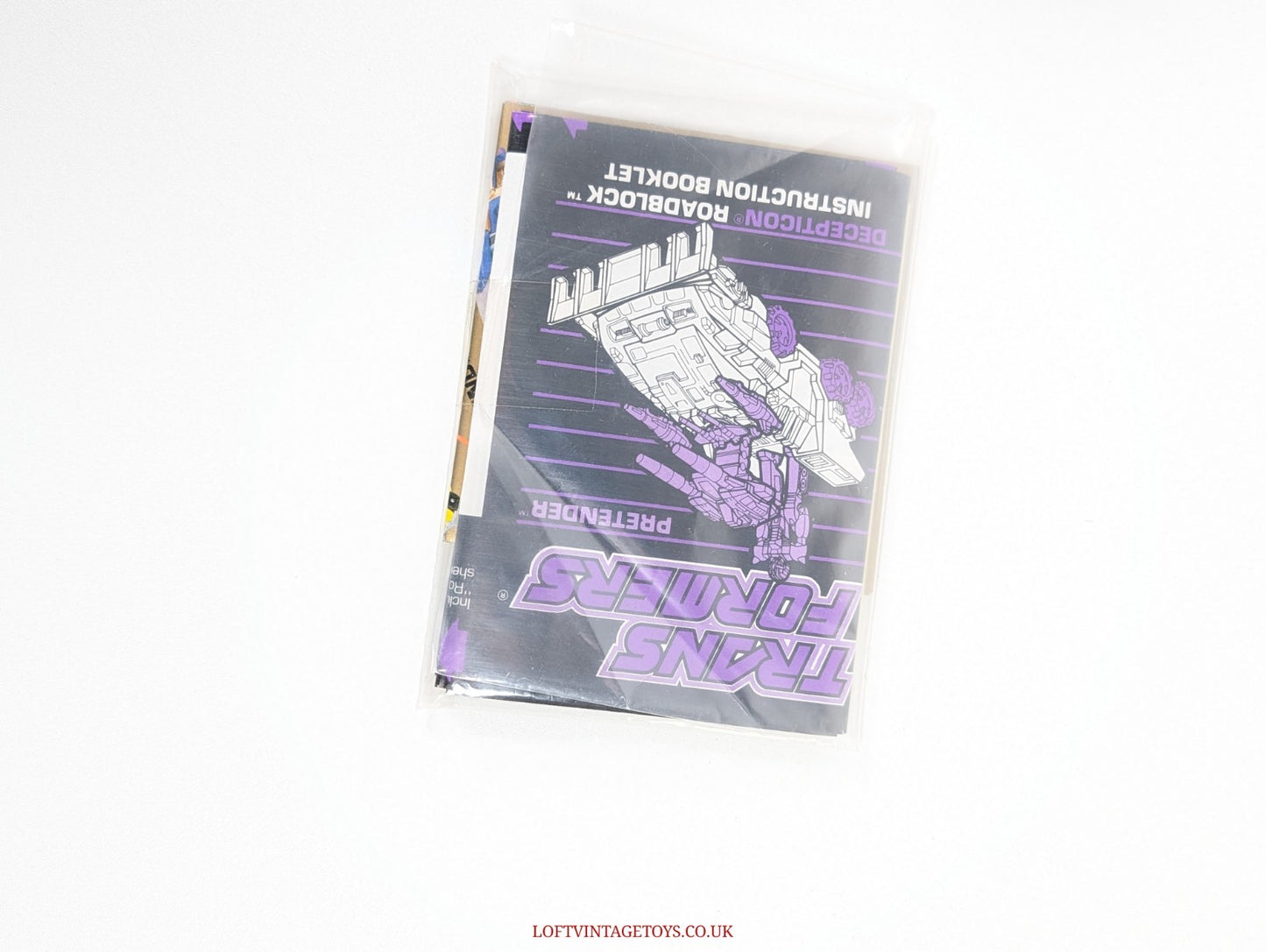 Hasbro 1988 Transformers Ultra Pretenders Roadblock- Sealed inside