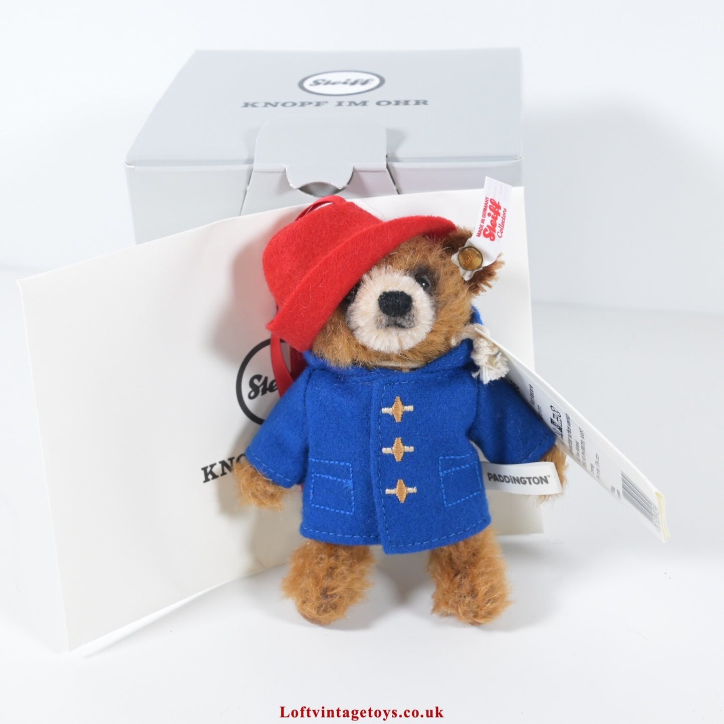 Steiff Paddington Ornament 690396, Limitierte Edition 2018