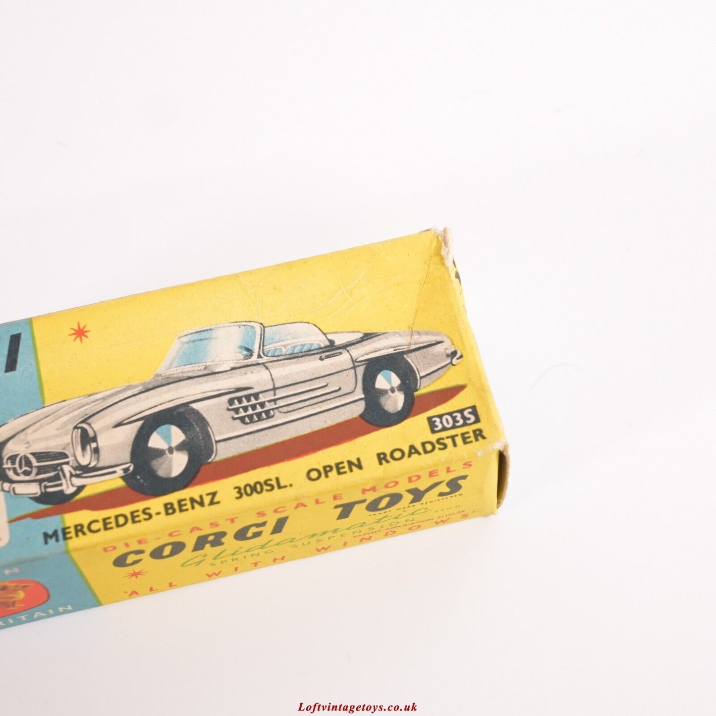 Corgi Toys 303S Mercedes 300SL Open Roadster