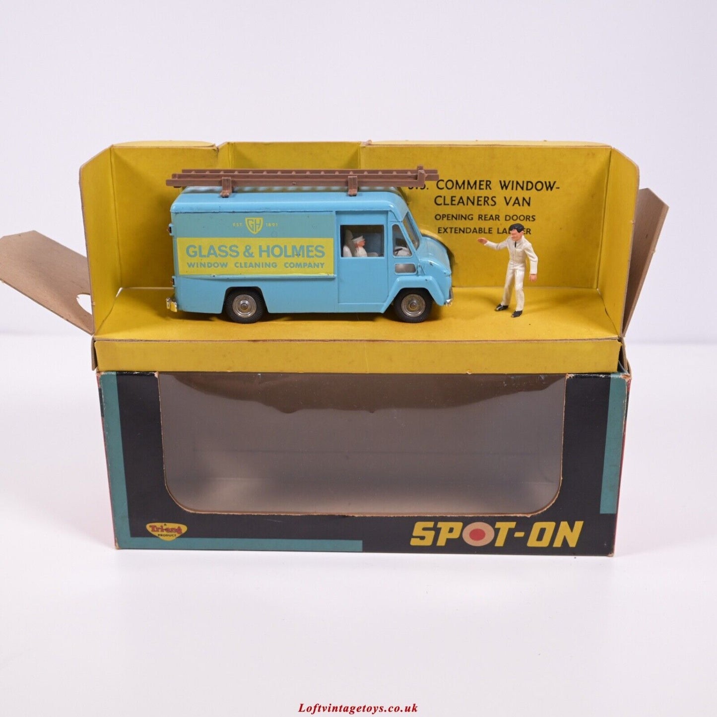 Triang Spot-On 315 Commer Window Cleaners Van "Glass & Holmes"