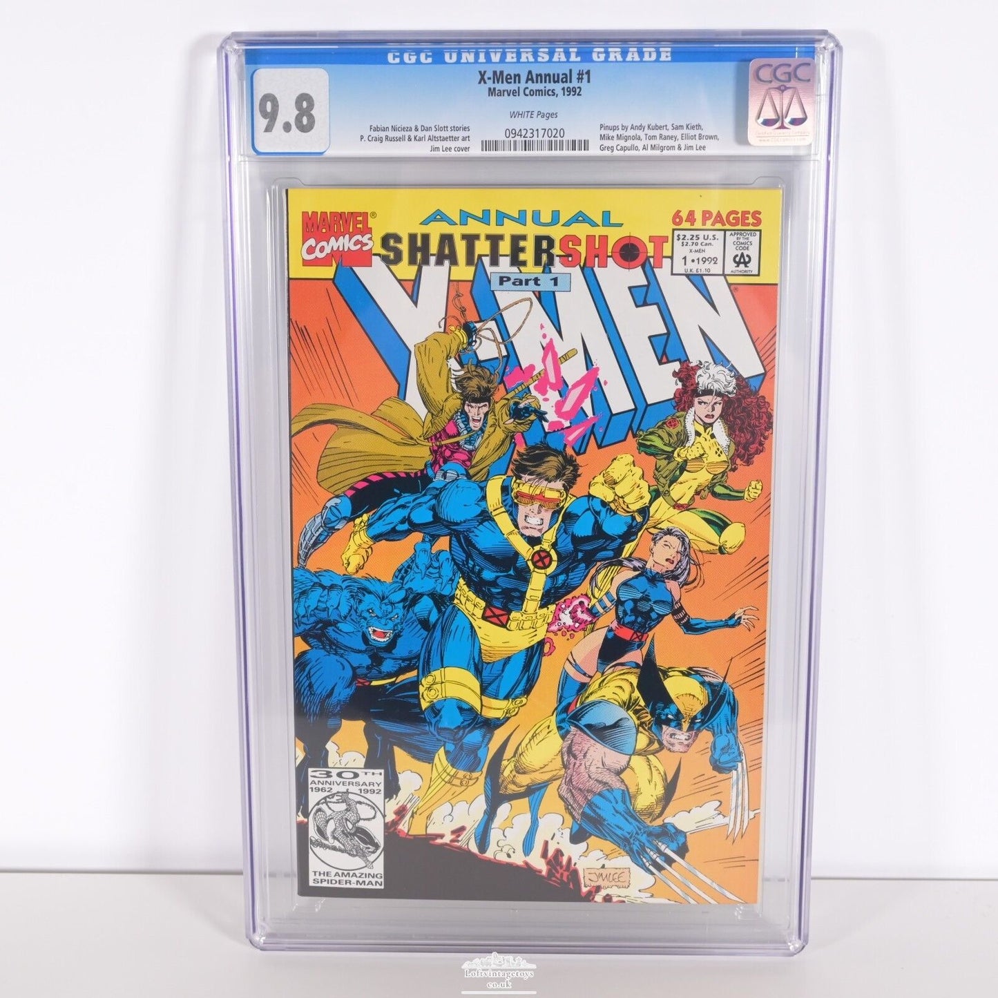 X-Men Annual #1 CGC 9.8 - Marvel 1992