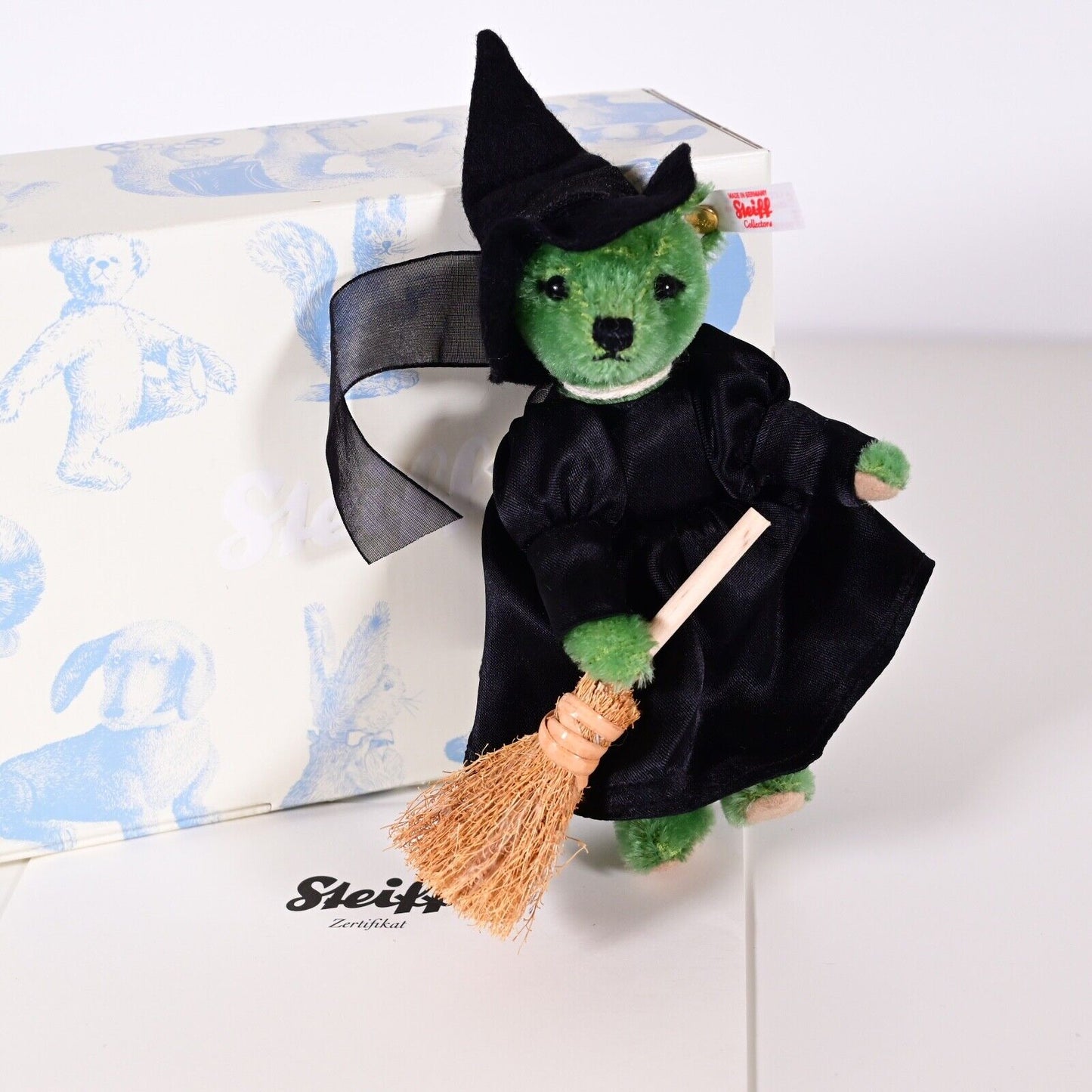 Steiff – Böse Hexe, Mini-Teddybär – 661860 / Ltd Ed