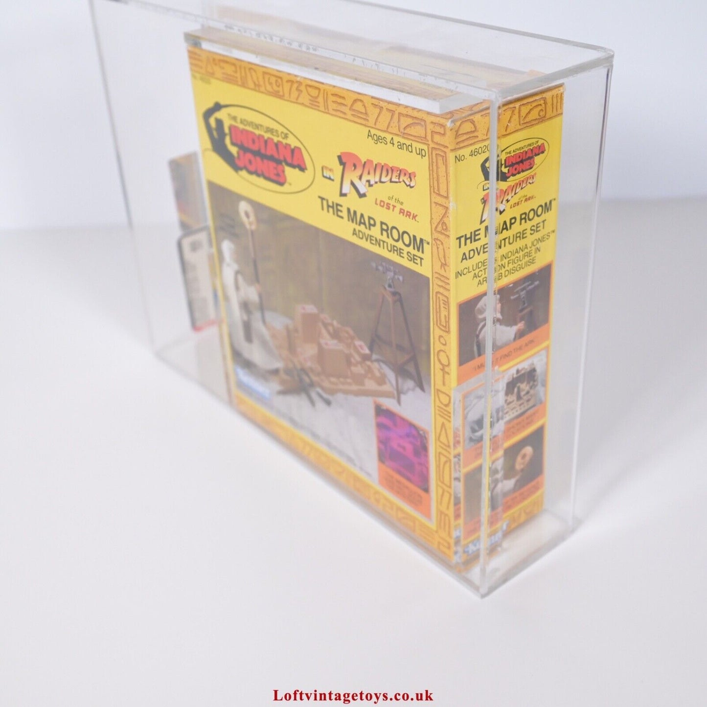 Kenner Indiana Jones ROTLA 1982 Kartenraum – Versiegelt AFA 85, nicht UKG