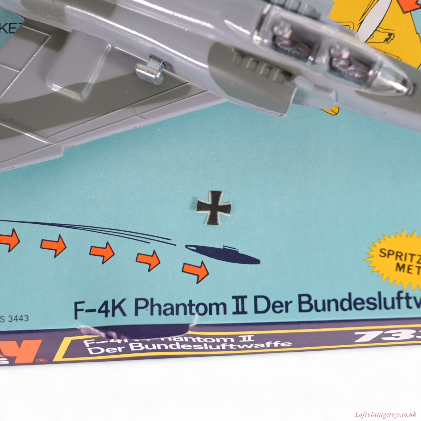 Dinky 733 F-4K Phantom II Aircraft / Der Bundesluftwaffe - Mint