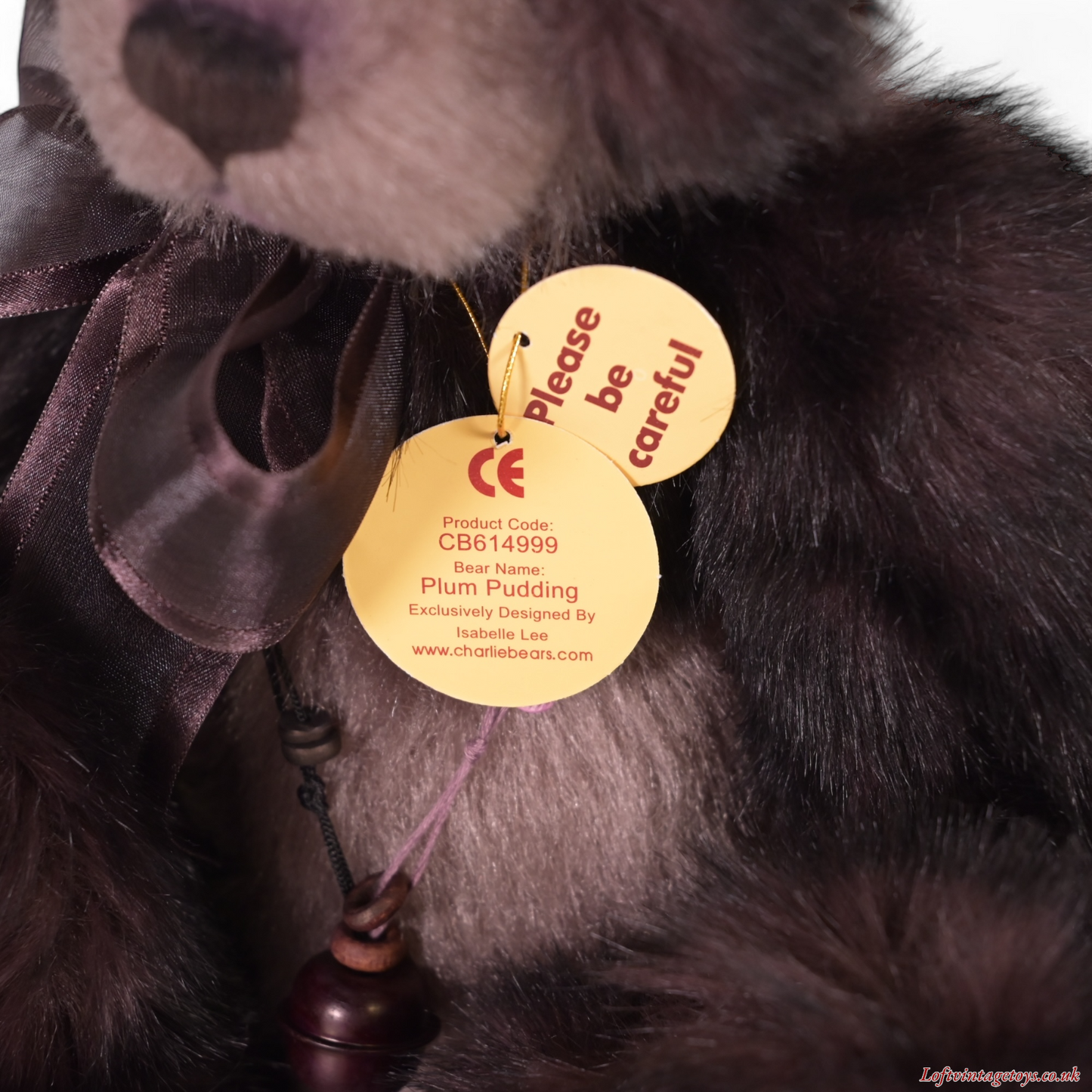 Charlie Bears Plum Pudding - CB 614999 with Tags