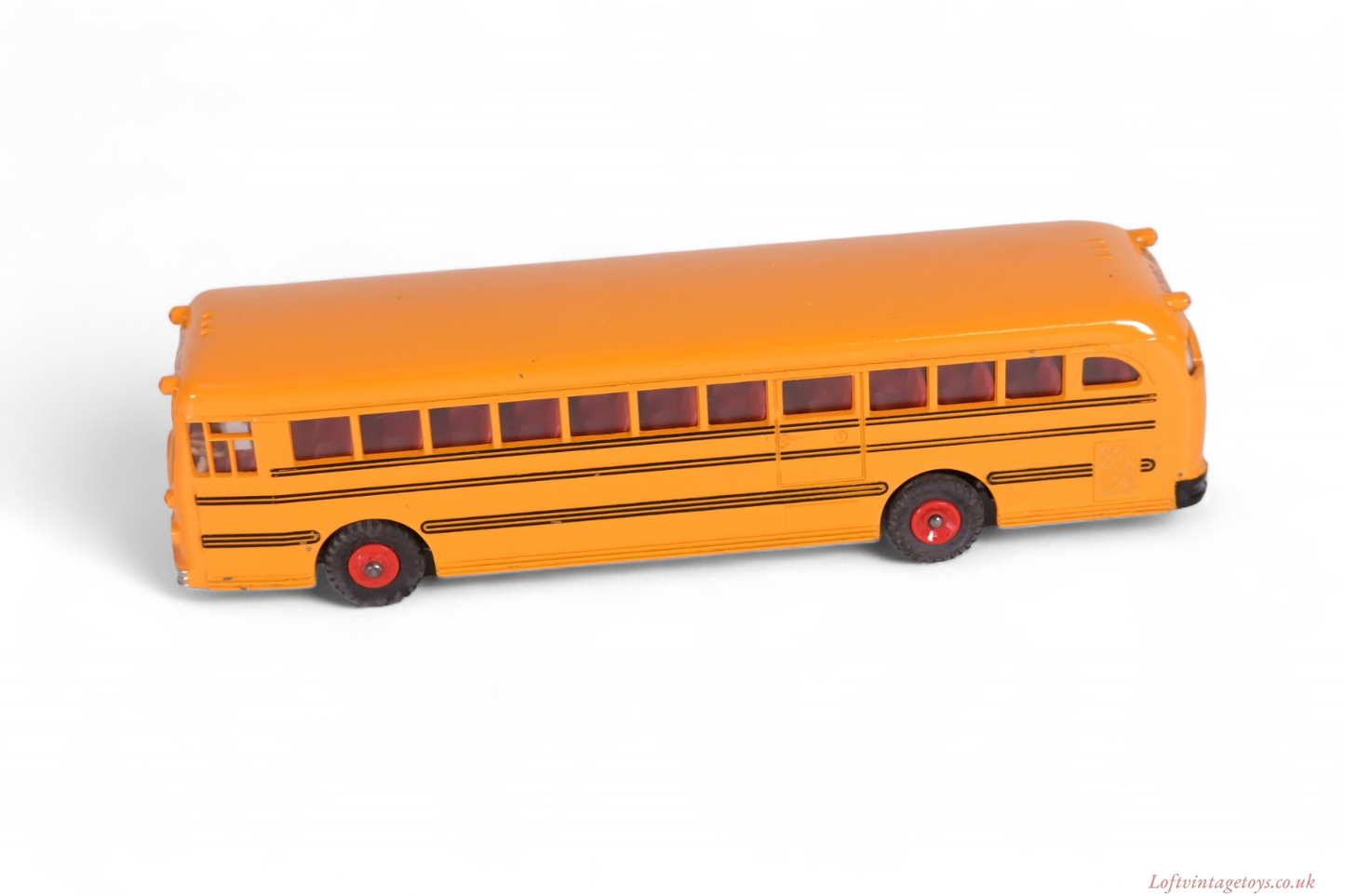 Dinky Toys 949 Wayne School Bus with Black Lines