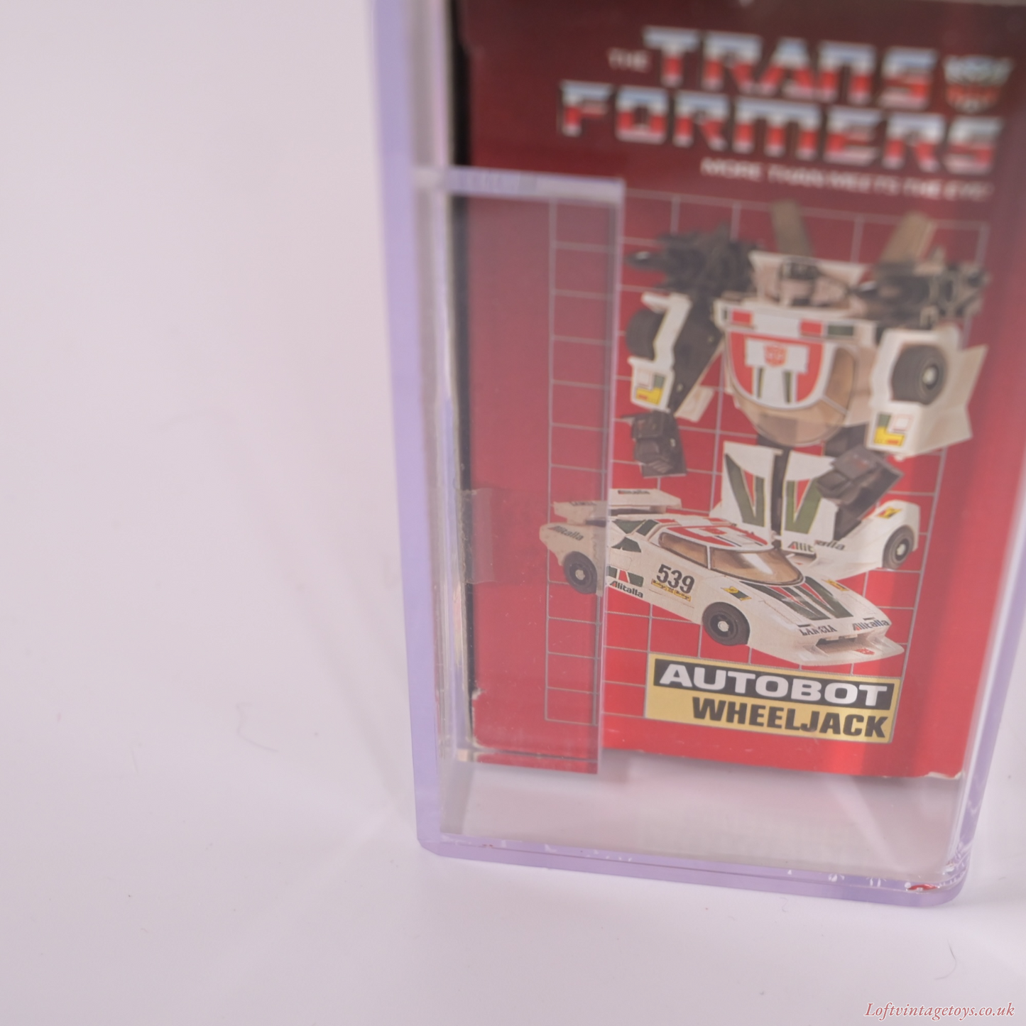 Transformers Series 1 Hasbro 1984 Wheeljack Afa 70 Ex+ (Archival) - MISB