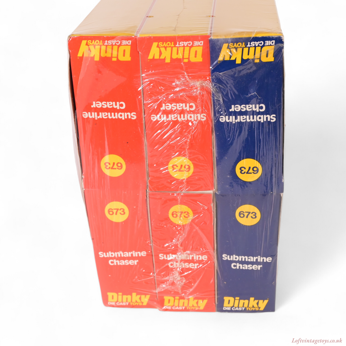 Dinky Toys 673 Submarine Chaser Models - Trade Pack Of Six, SEALED