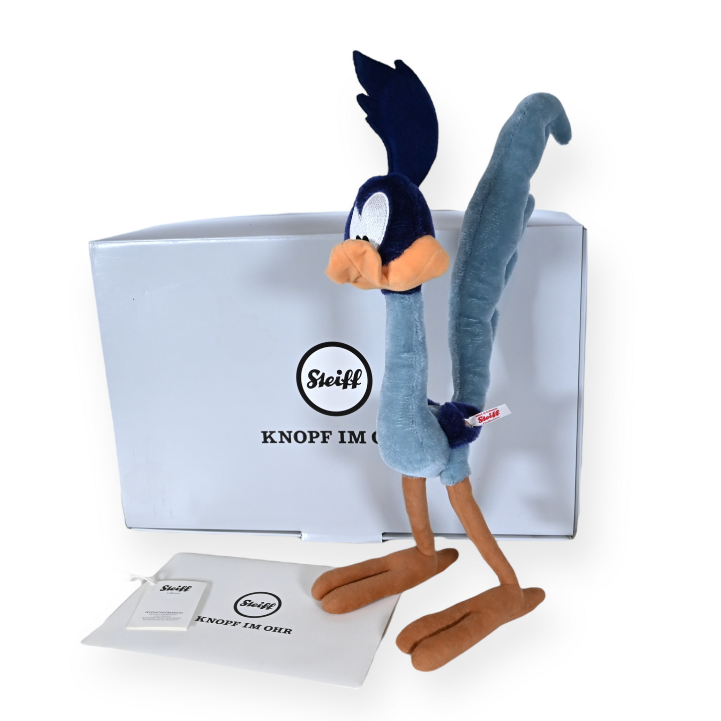 Steiff Looney Tunes Road Runner – 355066 Limitierte Auflage Nr. 74 von 1500