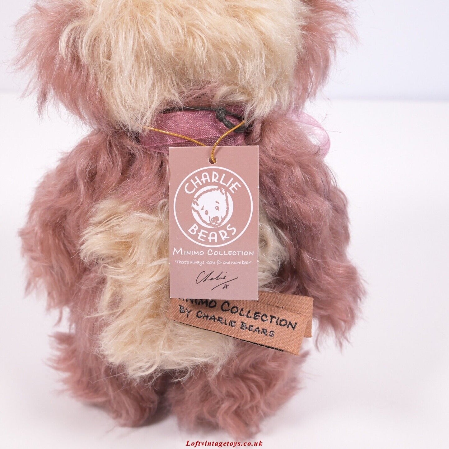 Charlie Bears Raspberry Pavlova Panda Bear - Ltd Edition