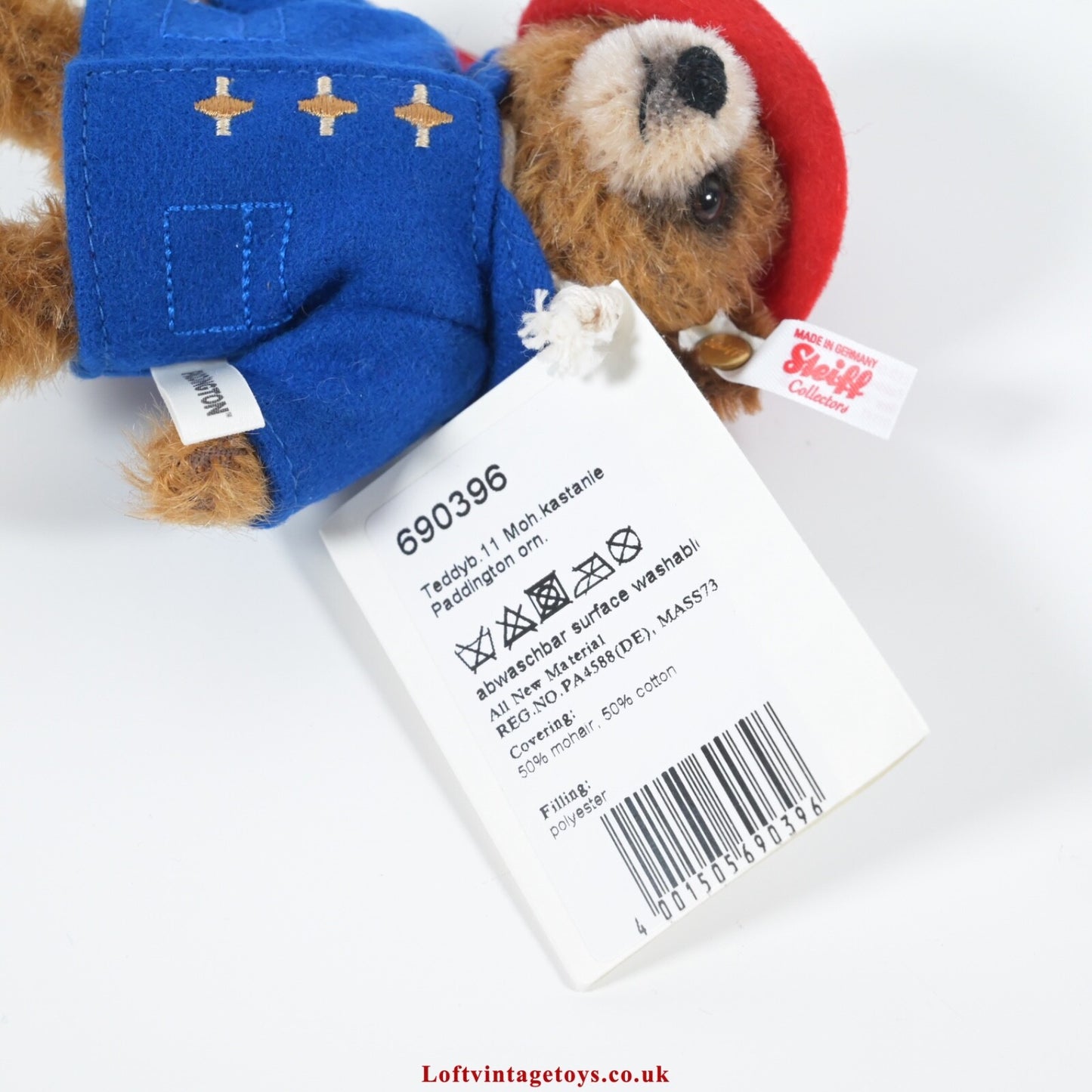 Steiff Paddington Ornament 690396, Limitierte Edition 2018