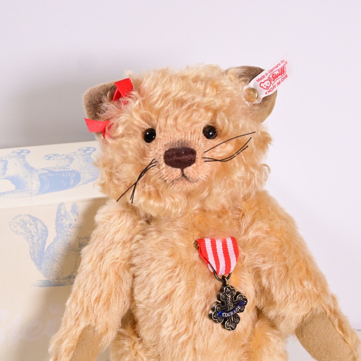 Steiff Wizard Of Oz Cowardly Lion Teddy Bear Ltd Ed 682674