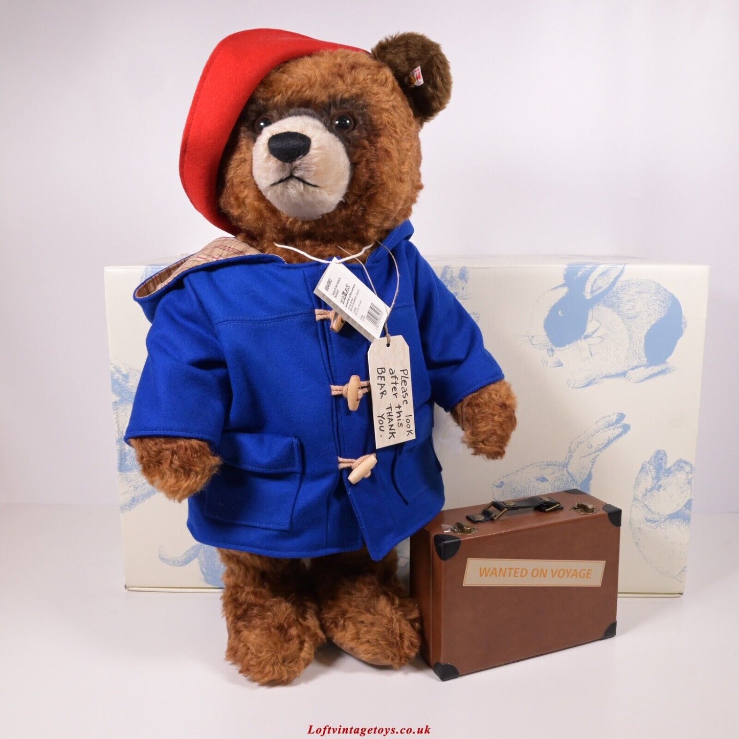 Steiff Large Paddington Bear - 664960, Ltd ED 378/500