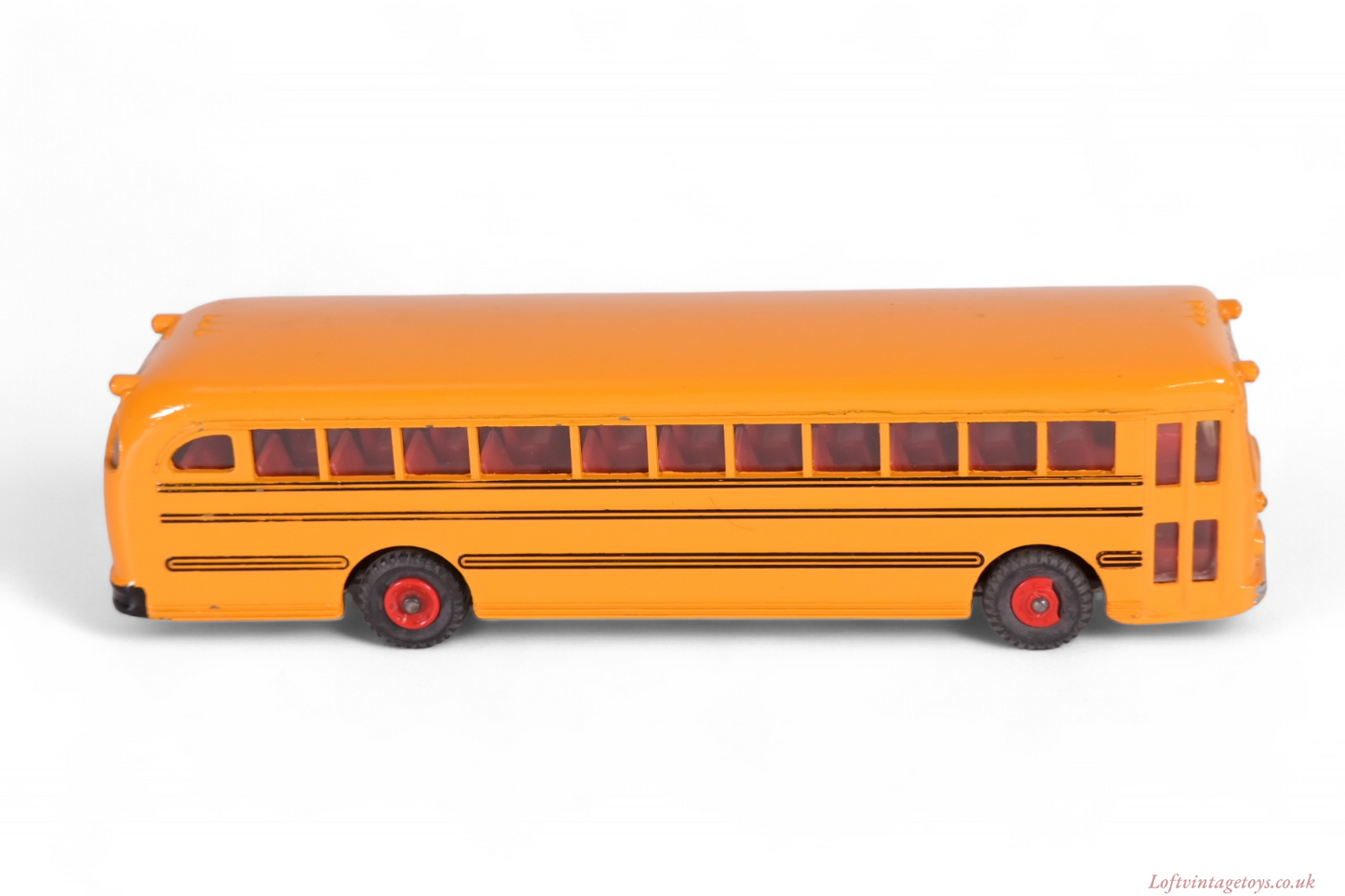 Dinky Toys 949 Wayne School Bus with Black Lines