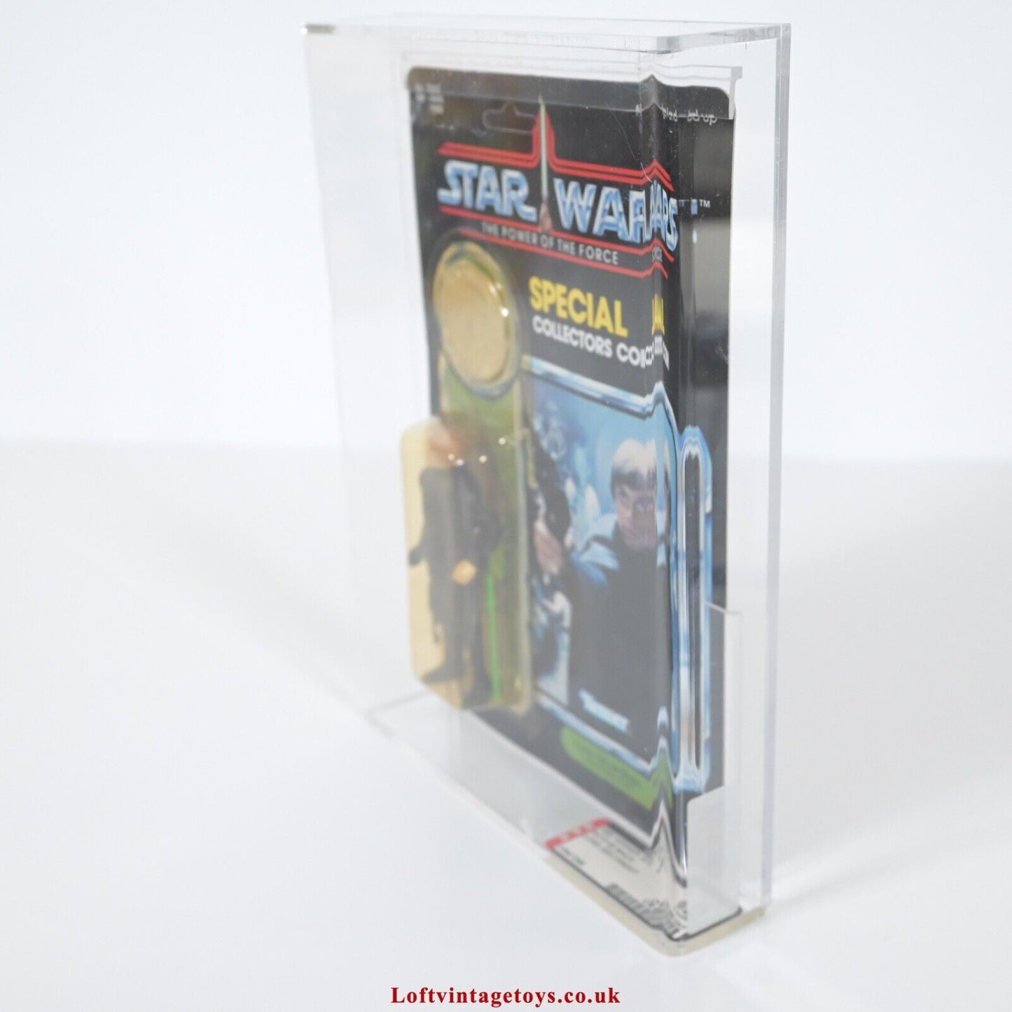 Kenner Star Wars Power of the Force Luke Skywalker 92 AFA 85 not UKG