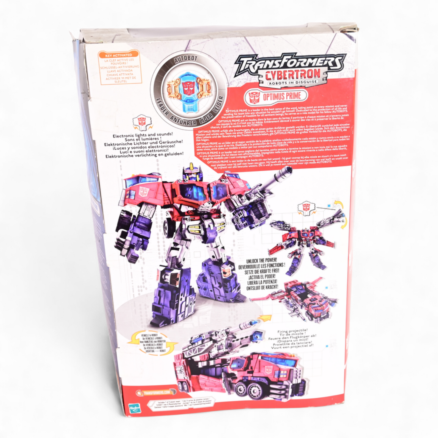 11" Hasbro Transformers Cybertron Leader Class Optimus Prime - NEW