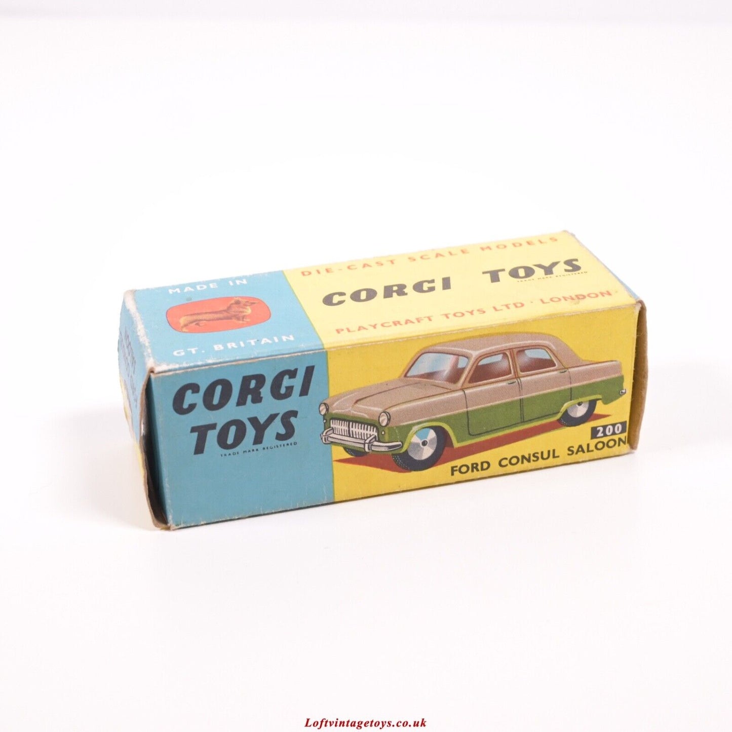 Corgi 200 Ford Consul Saloon with Original Box