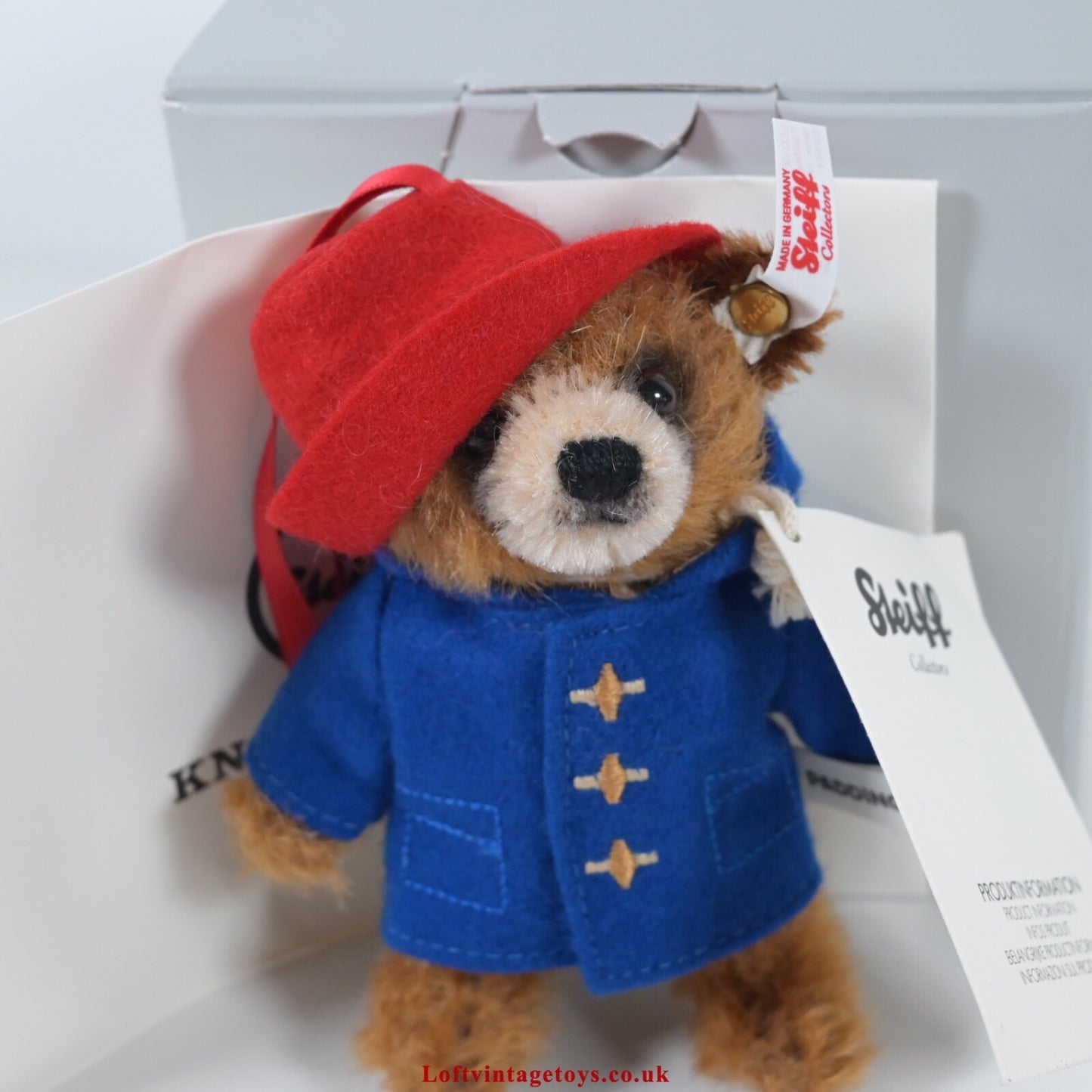 Steiff Paddington Ornament 690396, Limitierte Edition 2018