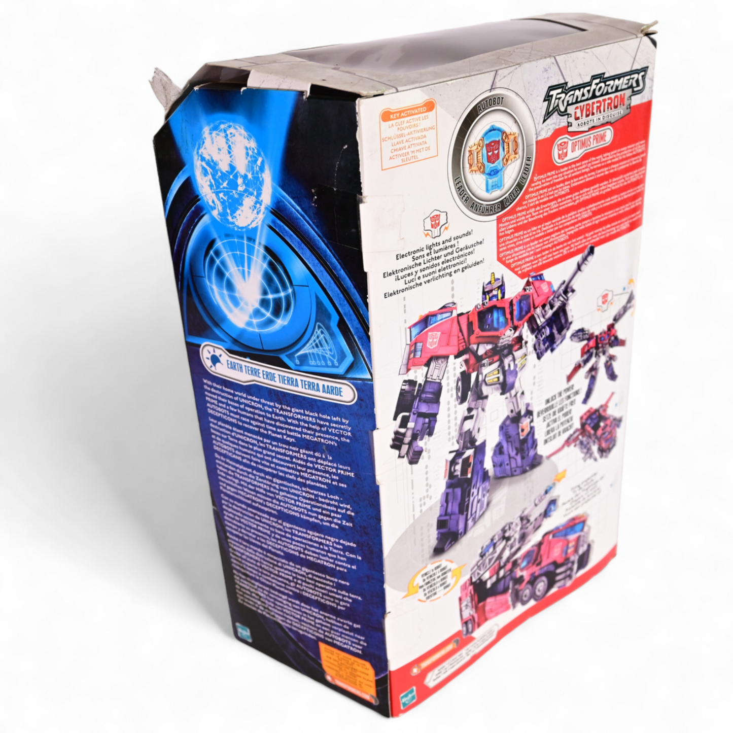 11" Hasbro Transformers Cybertron Leader Class Optimus Prime - NEW