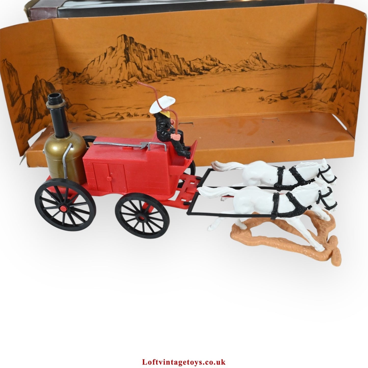 Timpo Wild West Fire Engine Set - Ref. 280