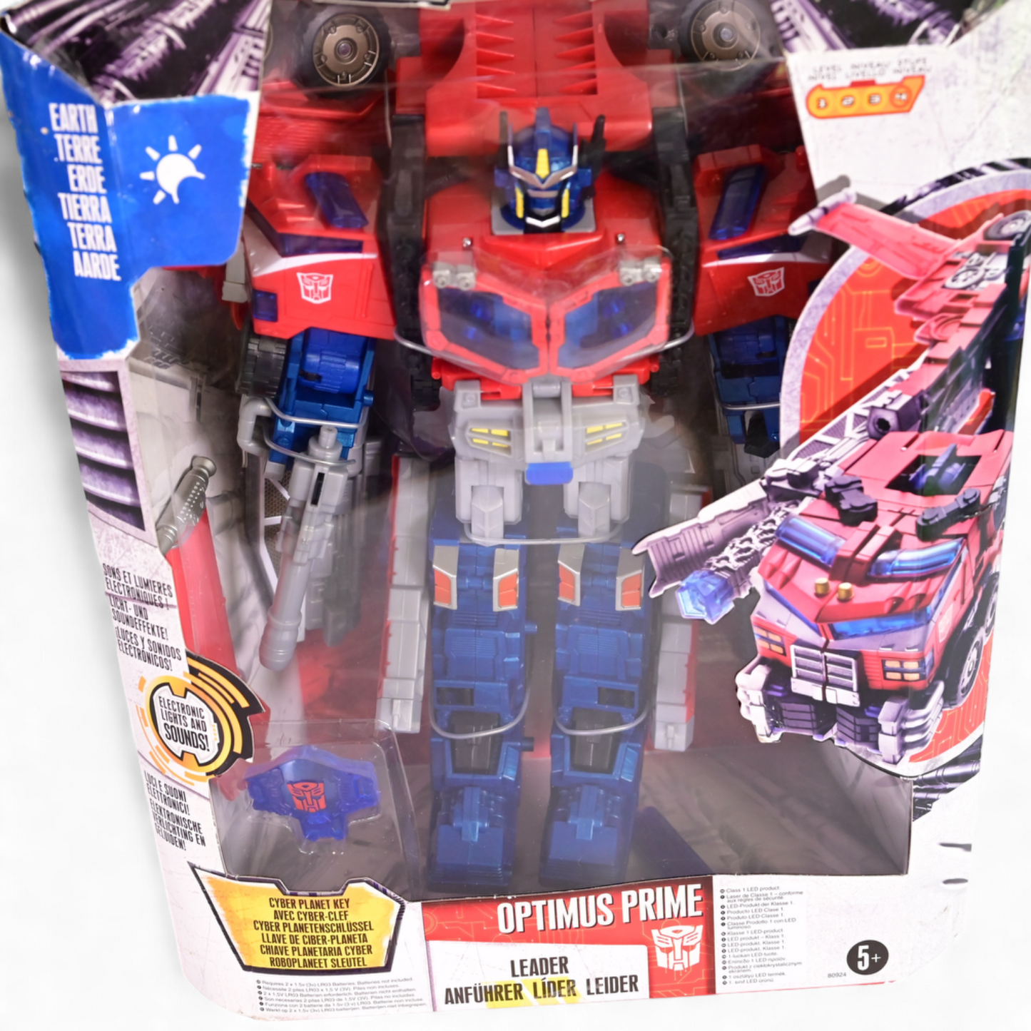 11" Hasbro Transformers Cybertron Leader Class Optimus Prime - NEW