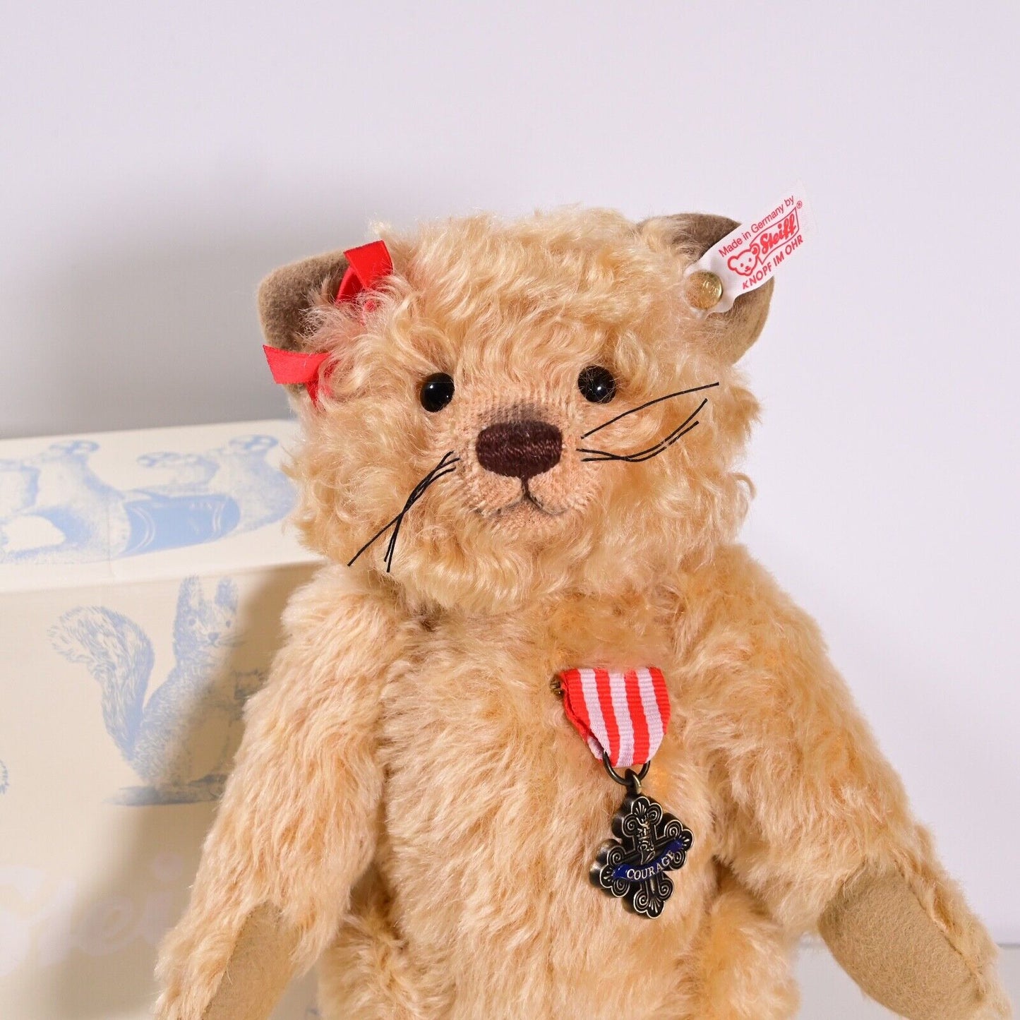 Steiff Wizard Of Oz Cowardly Lion Teddy Bear Ltd Ed 682674