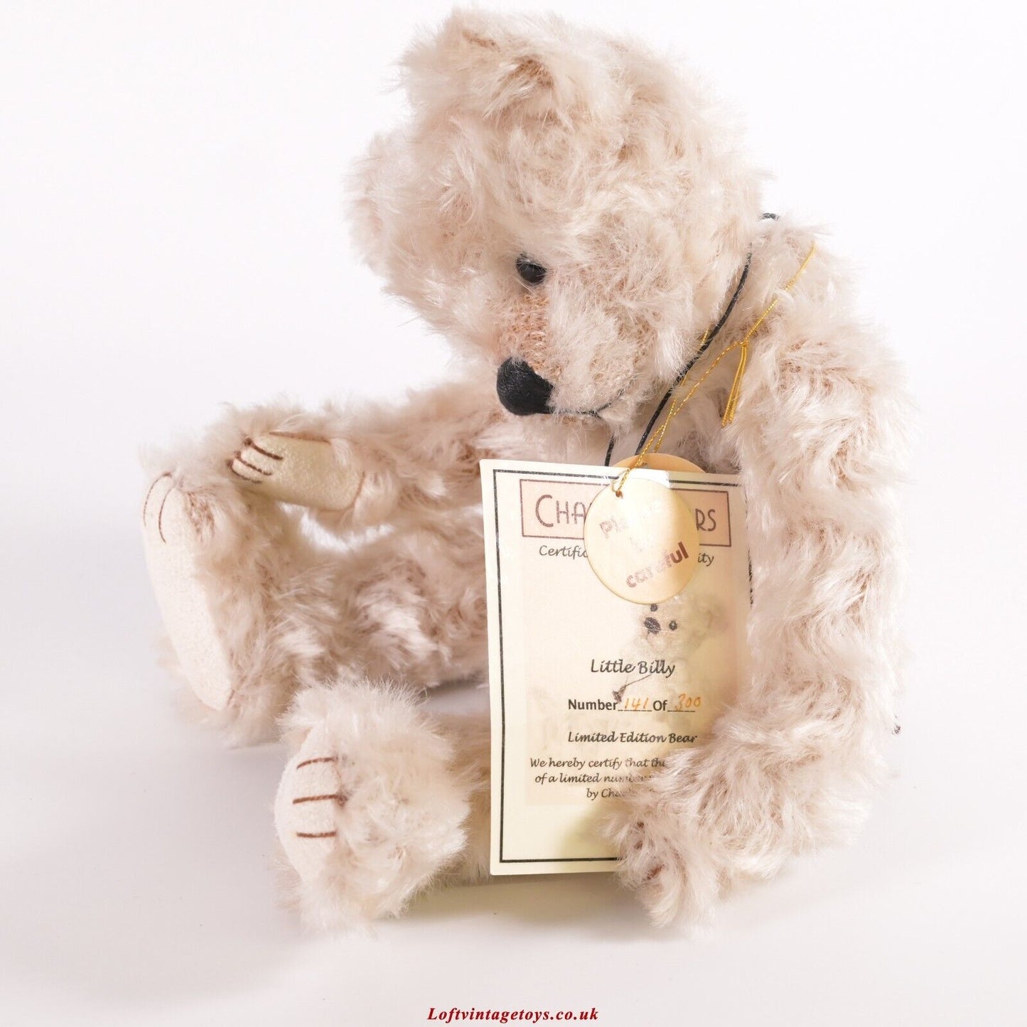Charlie Bears Little Billy - CB35920 "1st Year of Production 2006" RARE