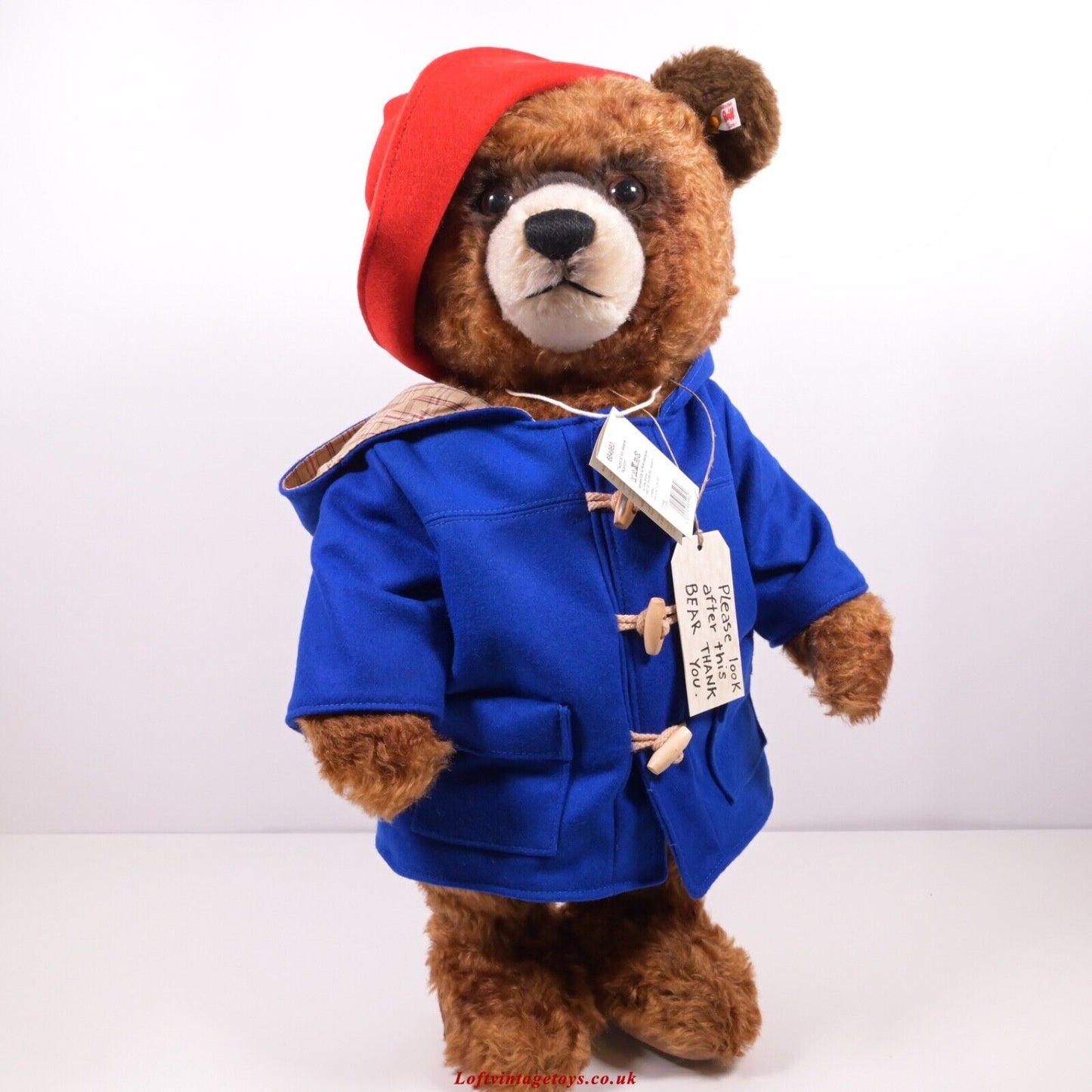 Steiff Large Paddington Bear - 664960, Ltd ED 378/500