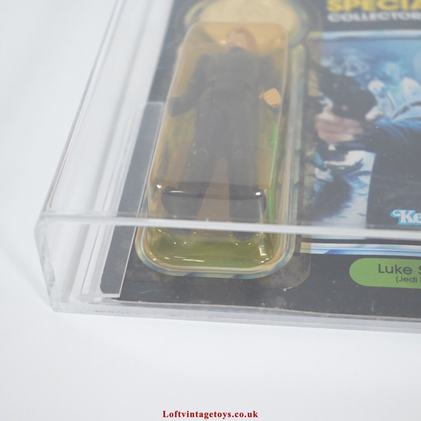 Kenner Star Wars Power of the Force Luke Skywalker 92 AFA 85 not UKG