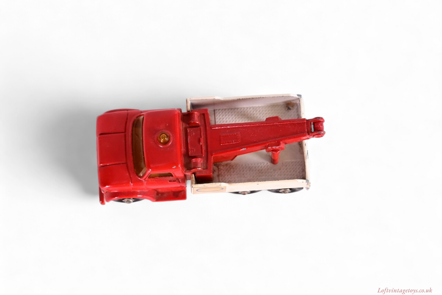 Matchbox No. 71c Esso Heavy Wreck Truck - Rare Amber Windows