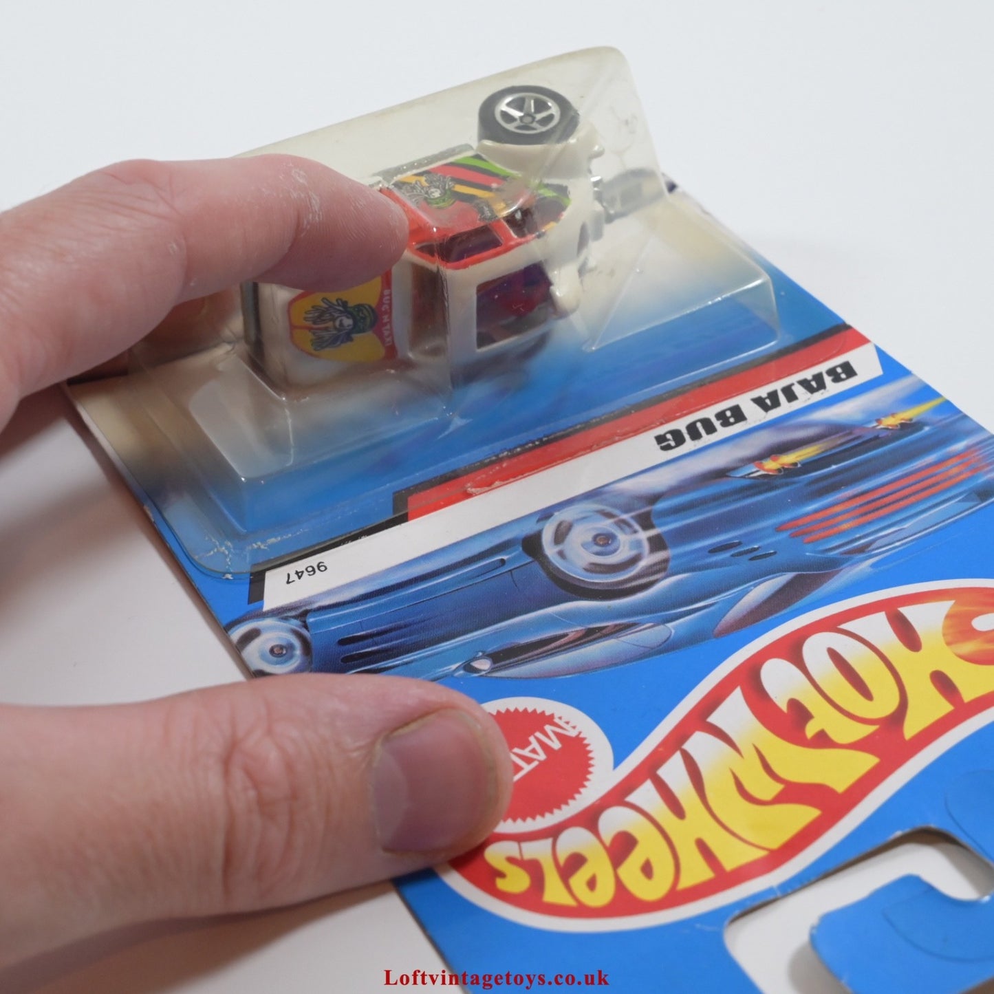 Hot Wheels Baja Bug 9647 – hergestellt in Indien/Leo Toys (SELTEN)