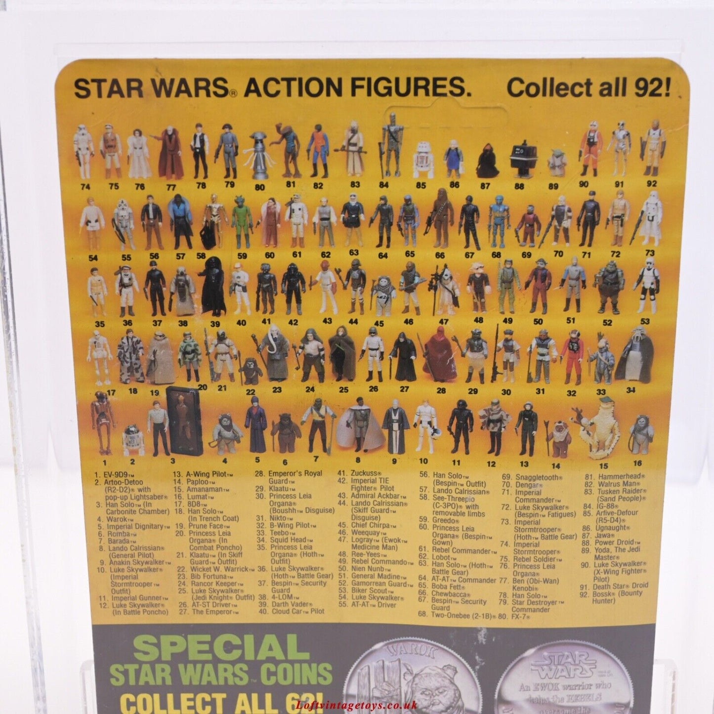 Star Wars The Power Of The Force Imperial Stormtrooper 92back / UKG 75