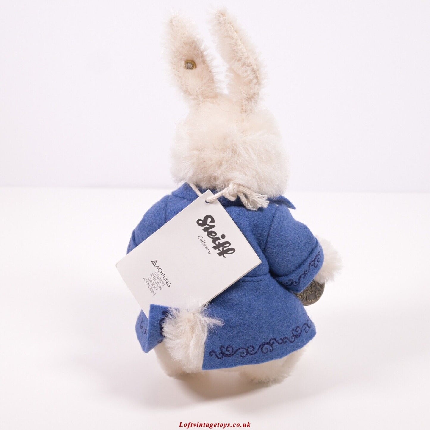 Steiff Vincent The White Rabbit from Alice in Wonderland Ltd ED - 034534