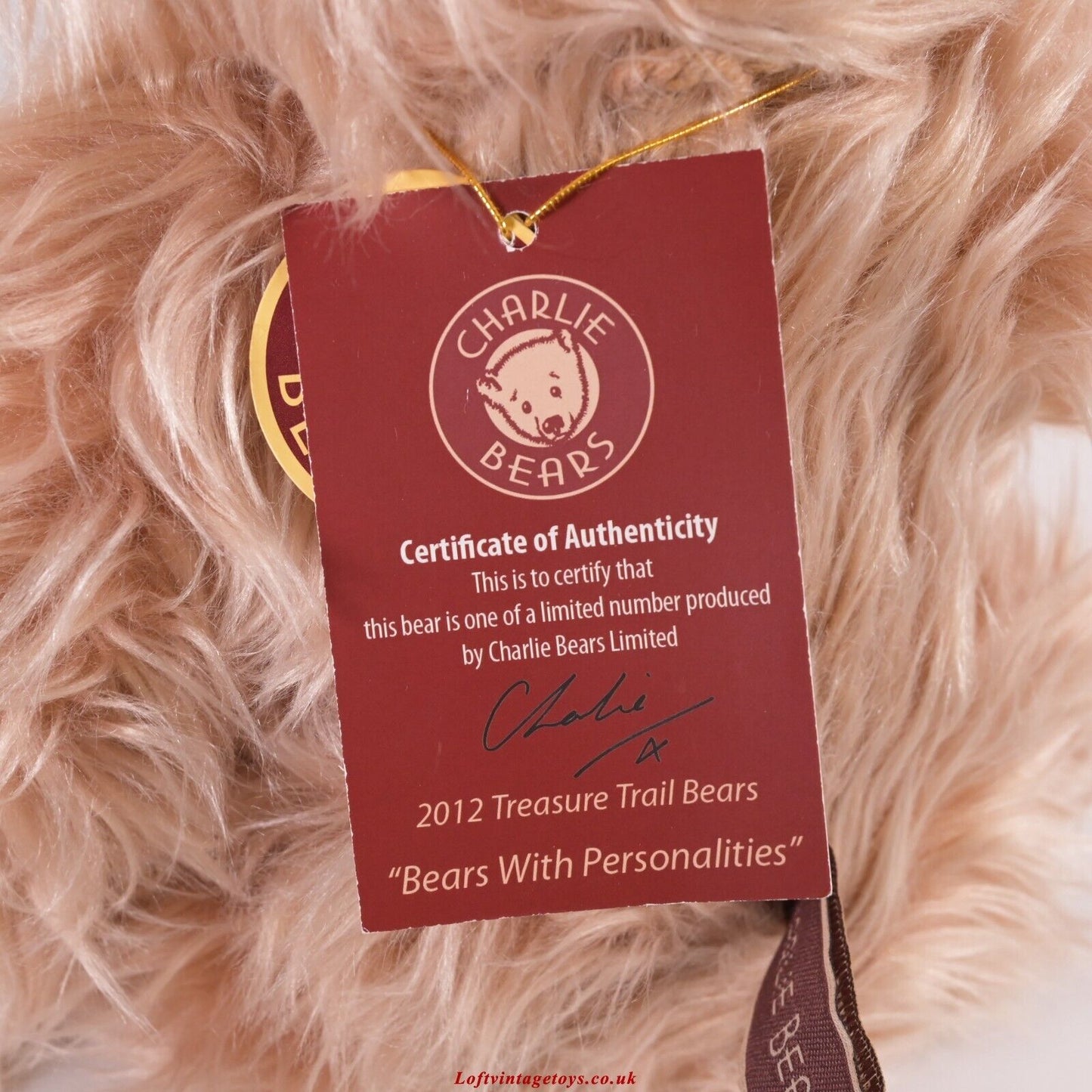 Charlie Bears Little Gem Teddy Bear - Cb125089