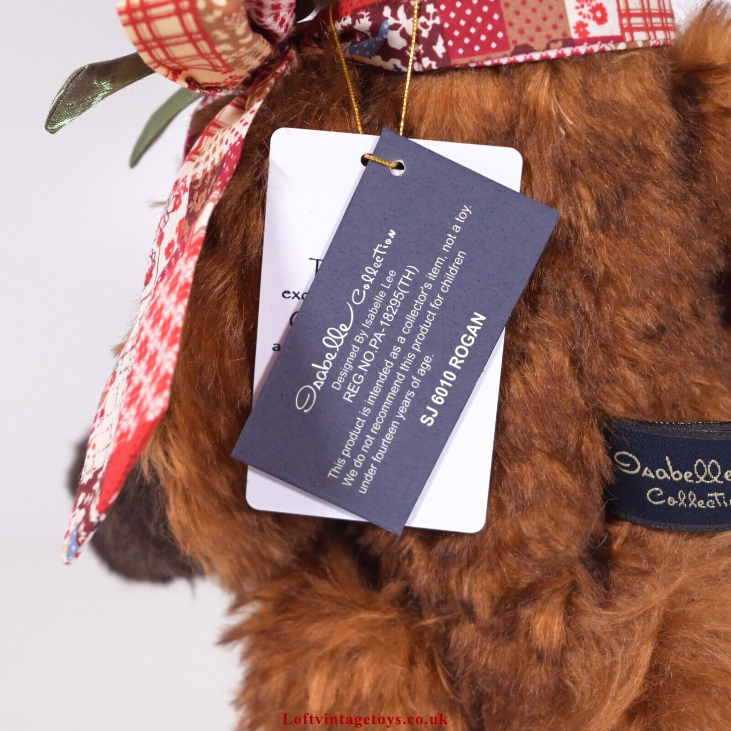Charlie Bears Rogan Fox Isabelle Collection, LE 29/120 - SJ 6010