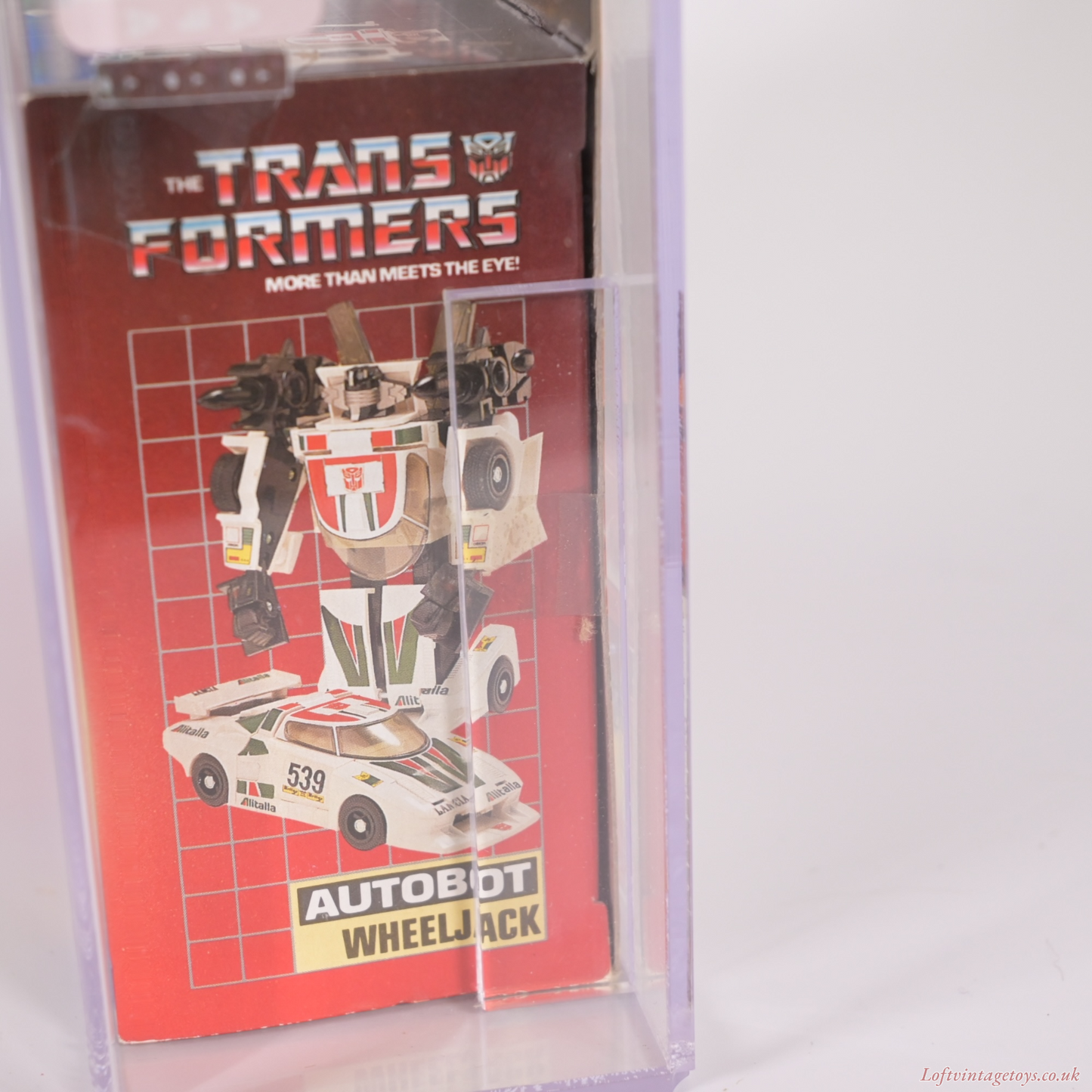 Transformers Series 1 Hasbro 1984 Wheeljack Afa 70 Ex+ (Archival) - MISB
